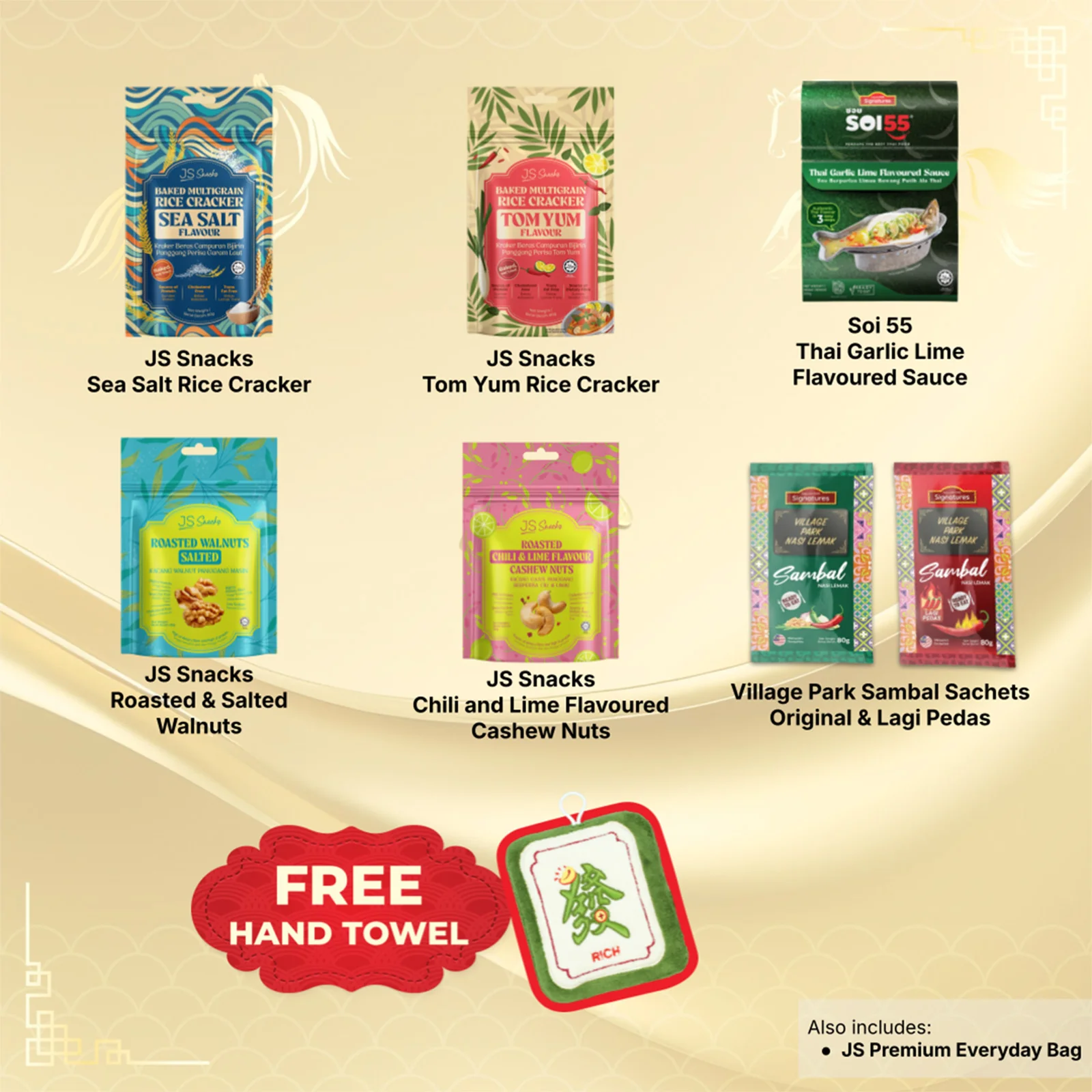 JS Gifts Huat Hamper Set A - Image 2