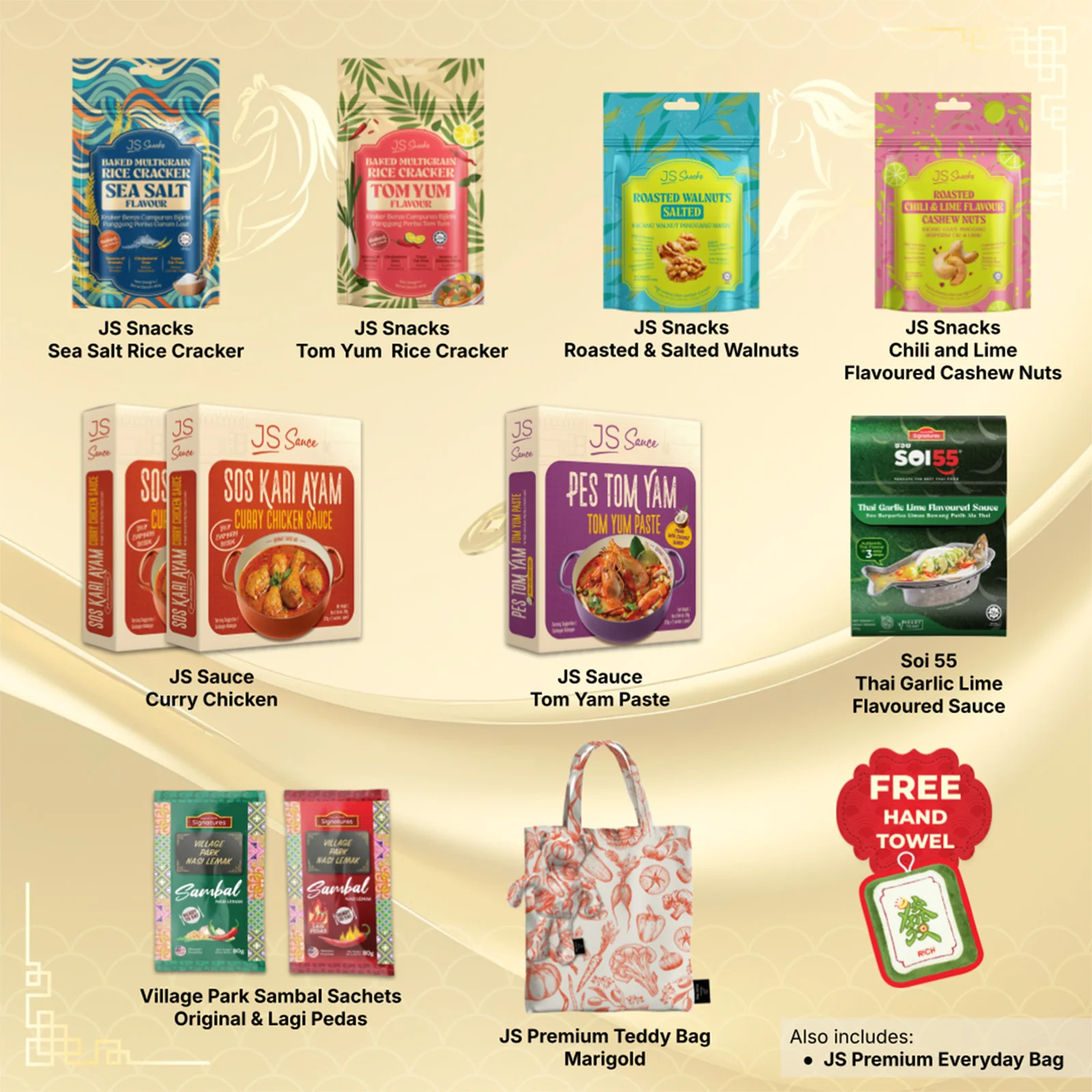JS Gifts Huat Hamper Set B - Image 2