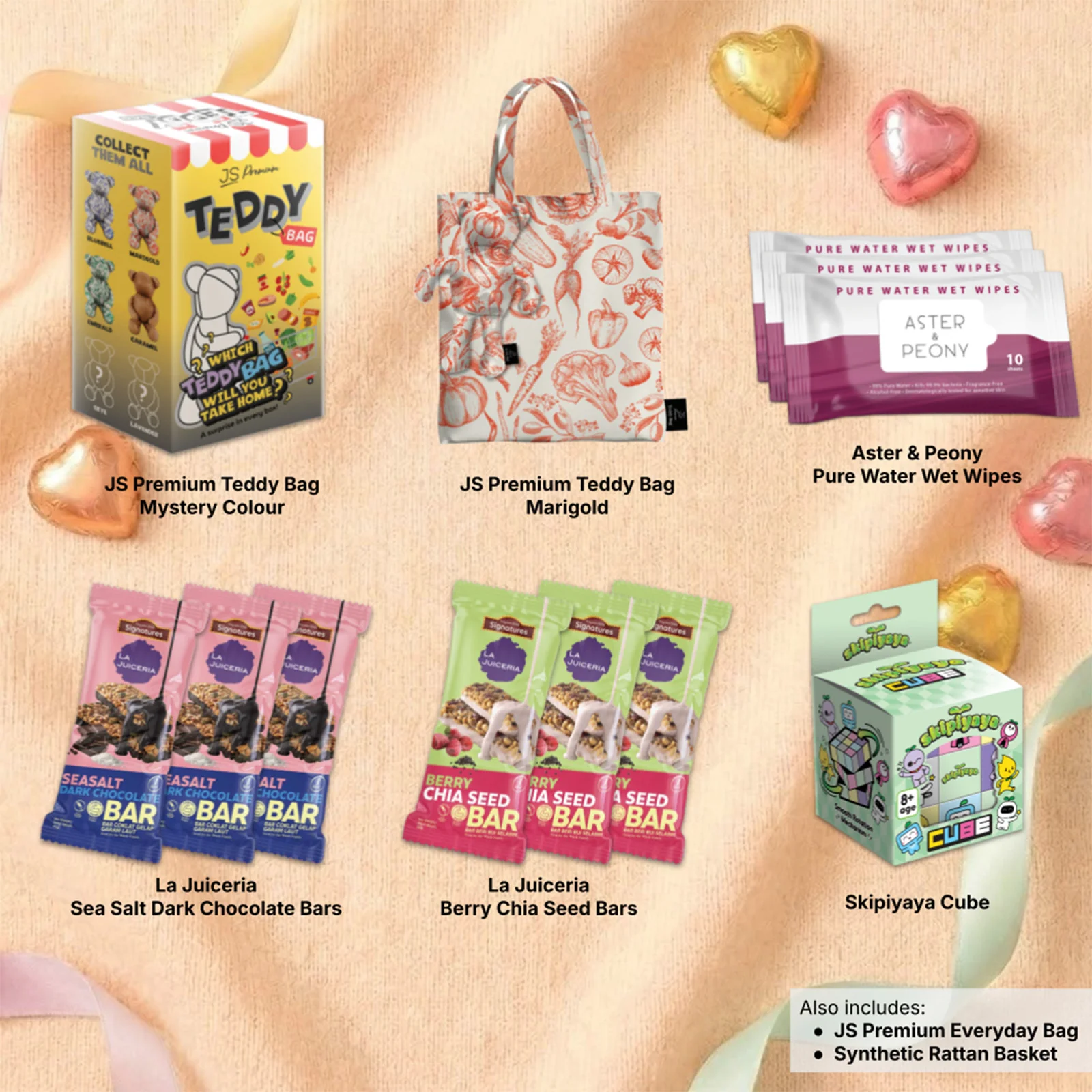 JS Gifts Sweet Moments Hamper Set A 1pack - Image 2