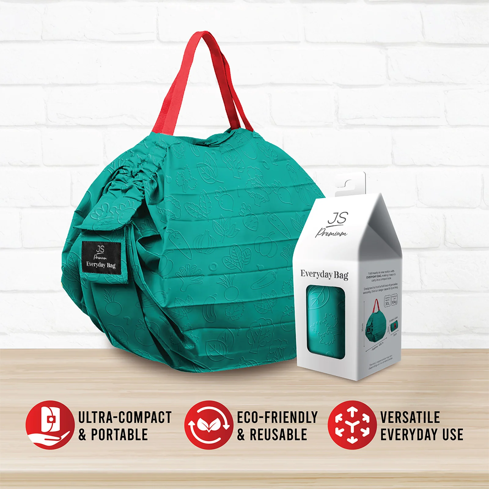 JS Premium Everyday Bag Turquoise - Image 2