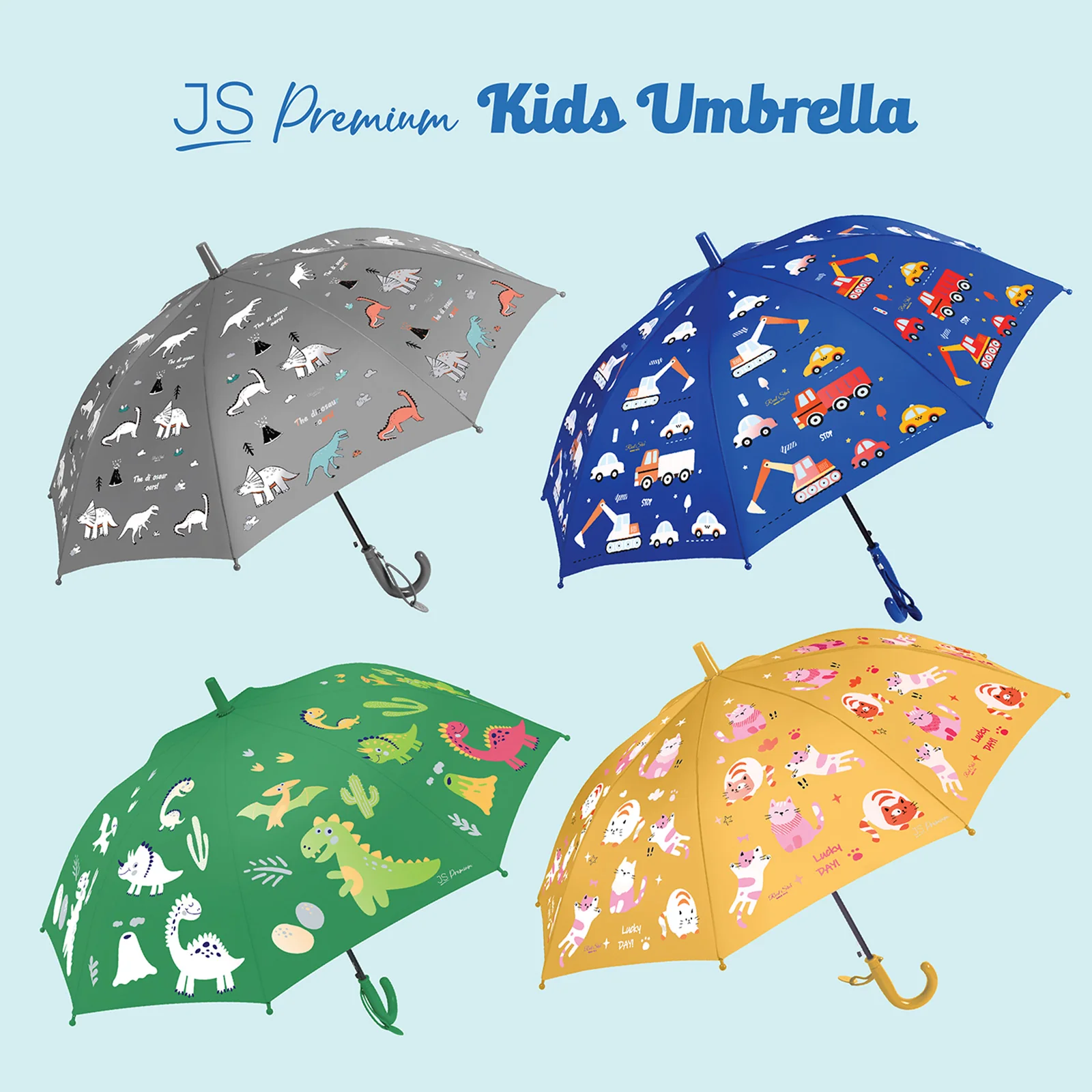 JS Premium Kids Umbrella Blue Starcraft 1unit - Image 3
