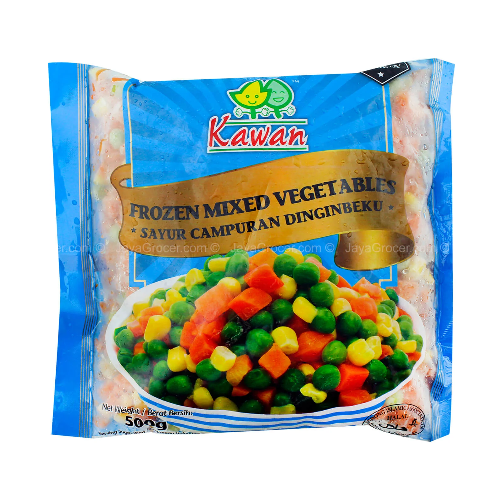 Kawan Frozen Mixed Vegetables 500g - Image 2