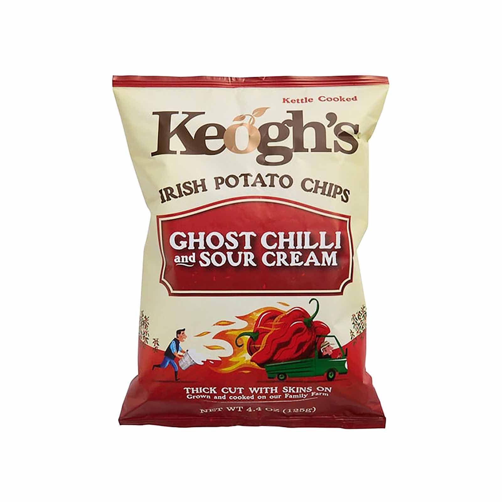 Keoghs Ghost Chili And Sour Cream 125g - Image 2