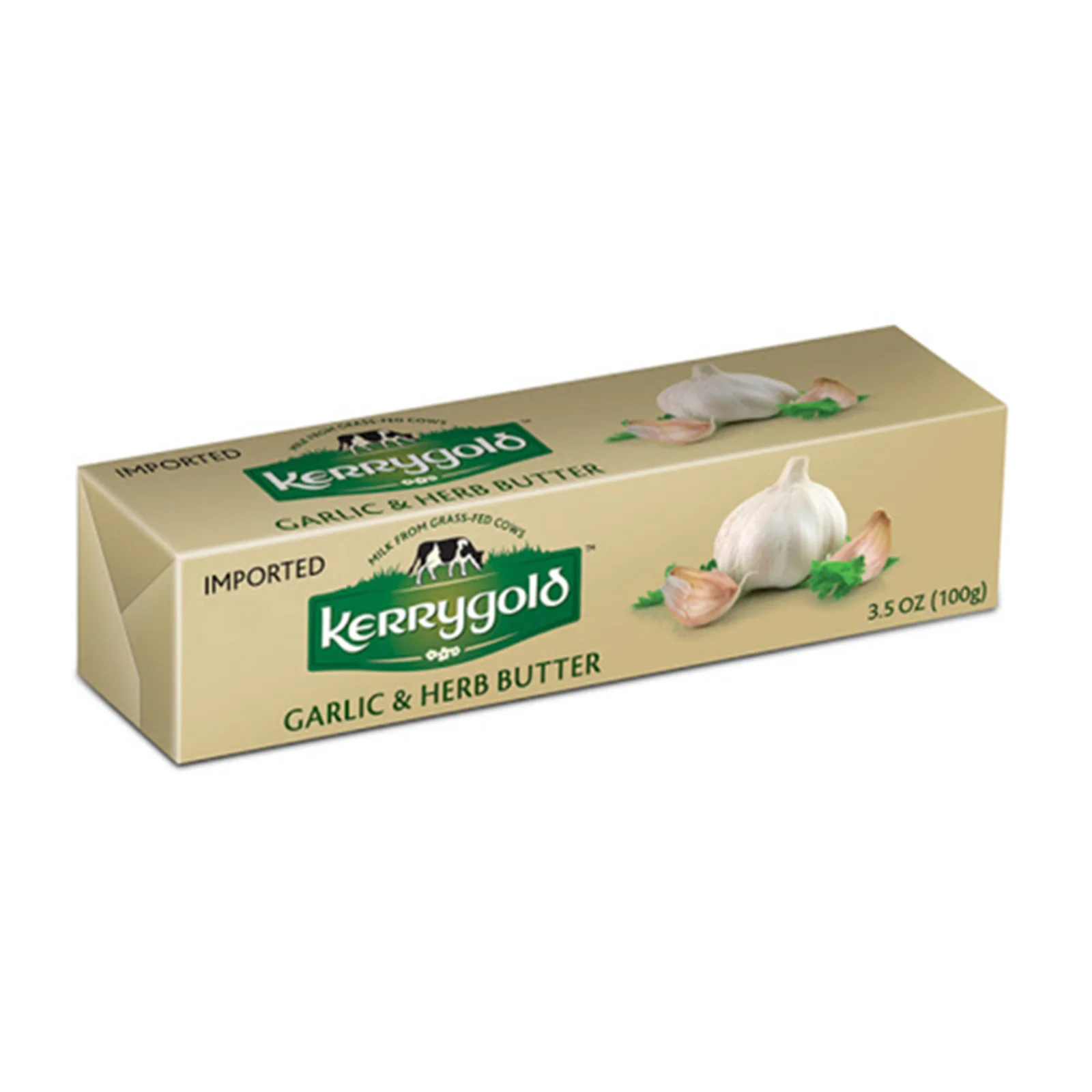 Kerrygold Garlic and Herb Butter Spread 100g - Image 2