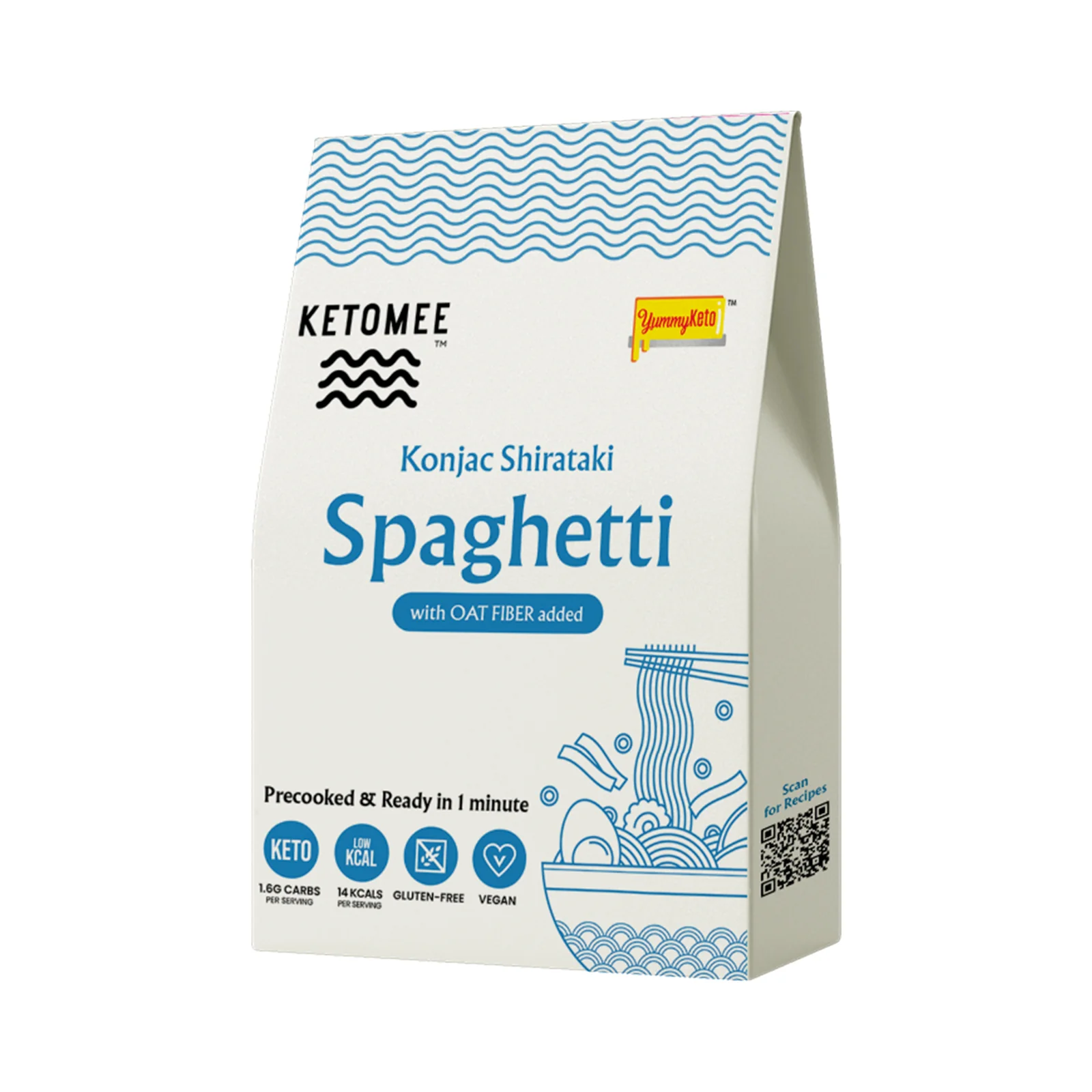 Ketomee Konjac Oat Fiber Spaghetti 250g - Image 2
