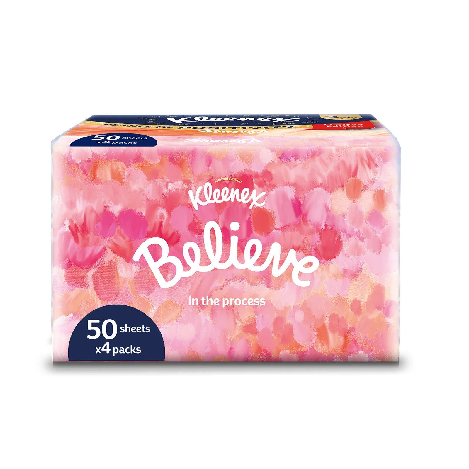 Kleenex Softbox Limited Edition Tissue 3ply x 50sheets - Image 2