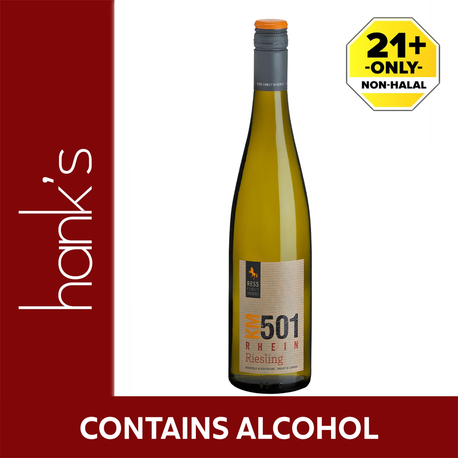 KM 501 Rhein Riesling Wine 750ml - Image 2