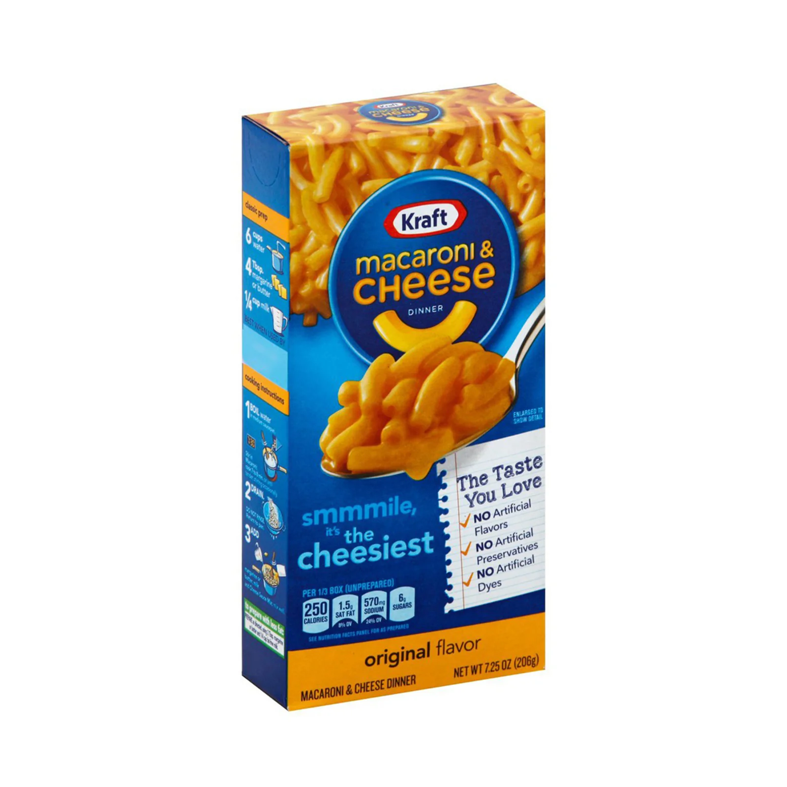 Kraft Macaroni & Cheese Dinner Thick And Creamy Flavour 206g - Image 2