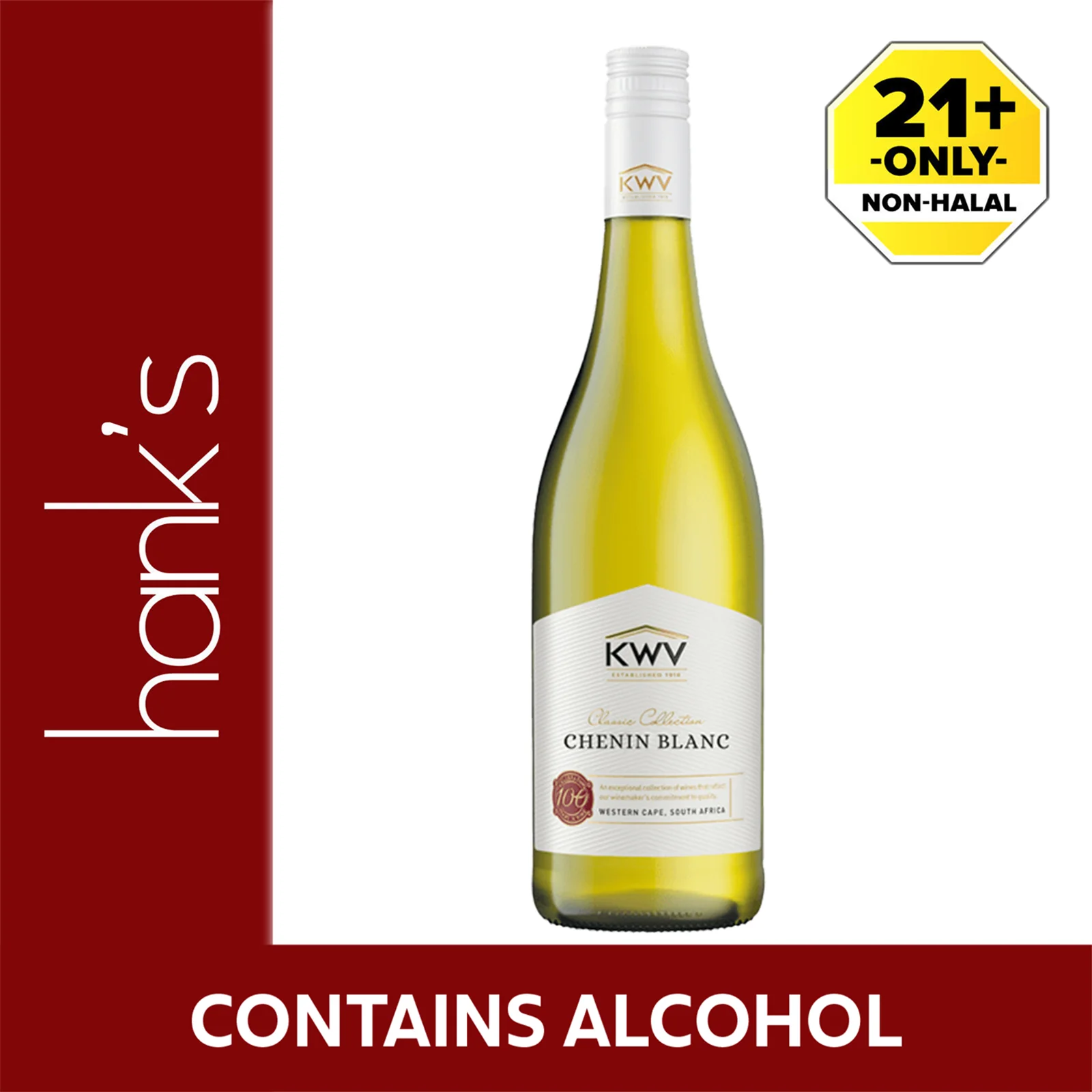 KWV Classic Collection Chenin Blanc 750ml - Image 2