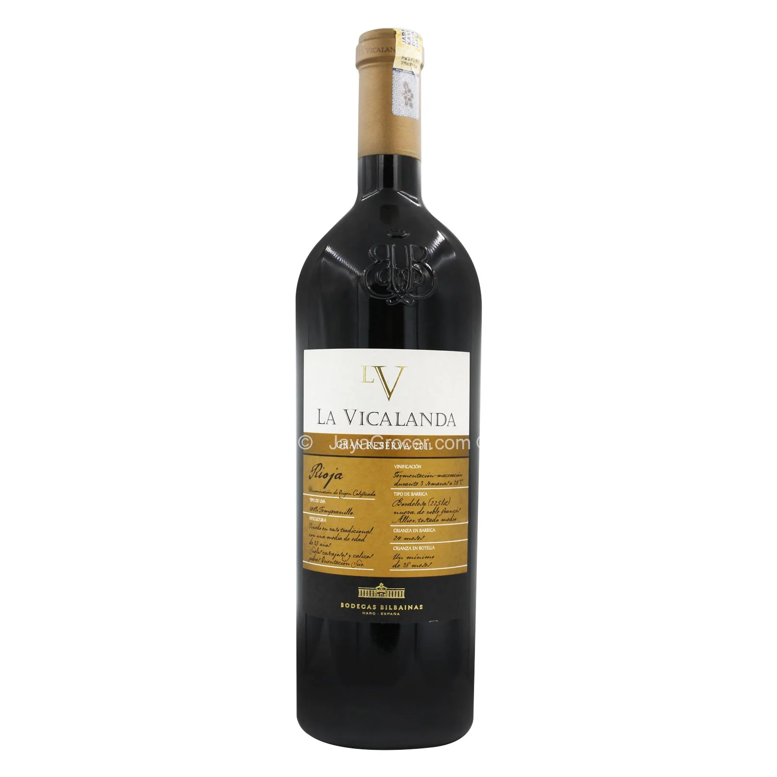 La Vicalanda Reserva Wine 750ml - Image 2