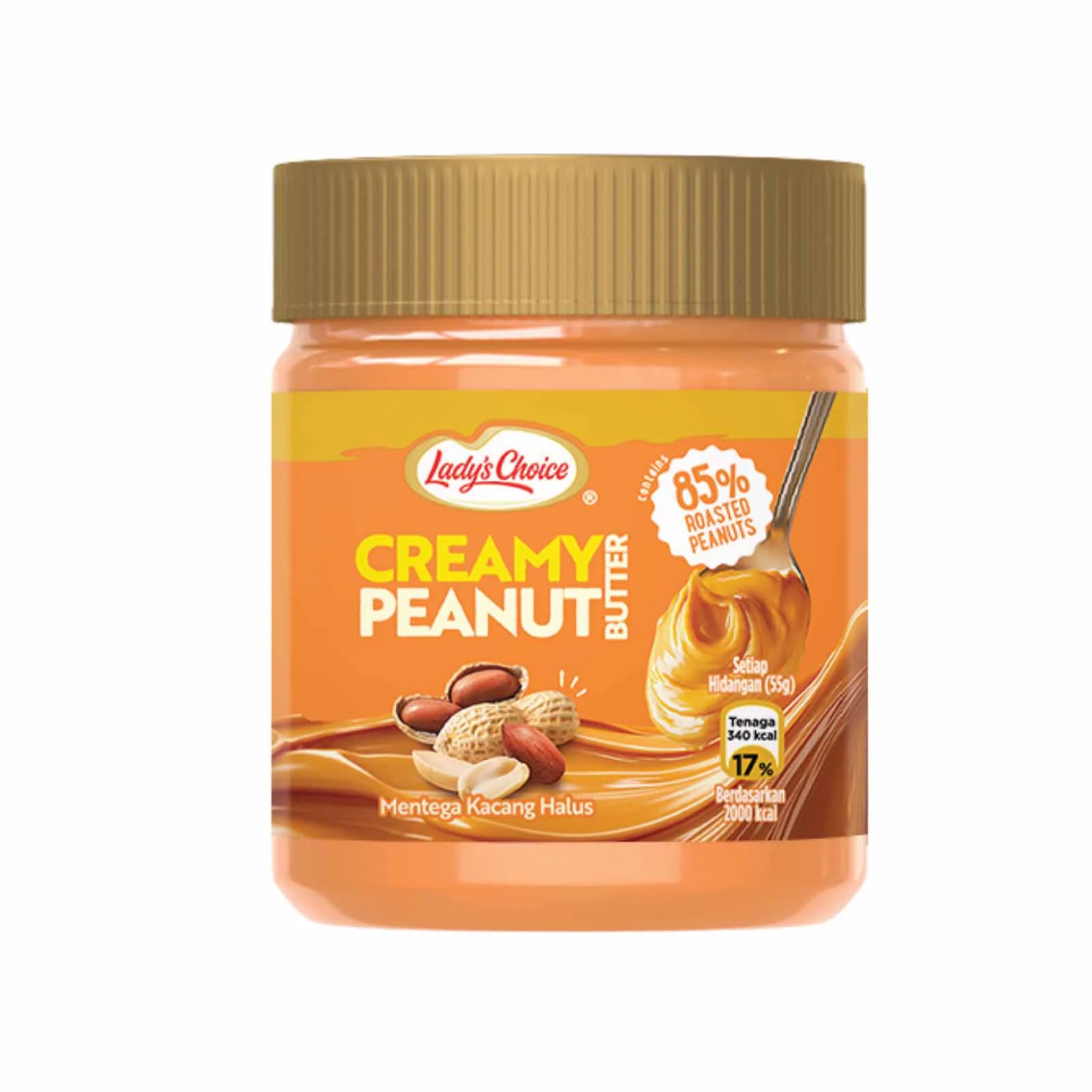 Ladys Choice Butter Creamy Peanut Spread 170g - Image 2