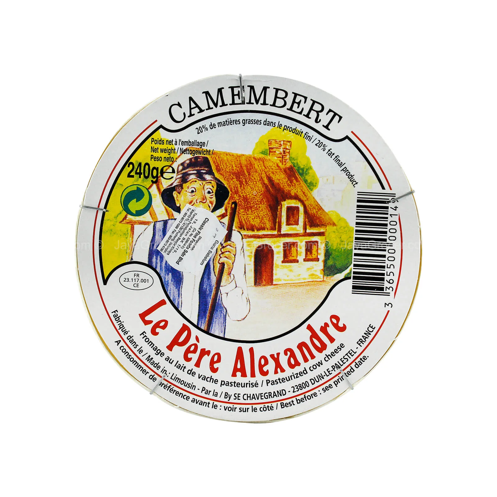 LE PERE ALEXANDRE CAMEMBERT 240G *1
