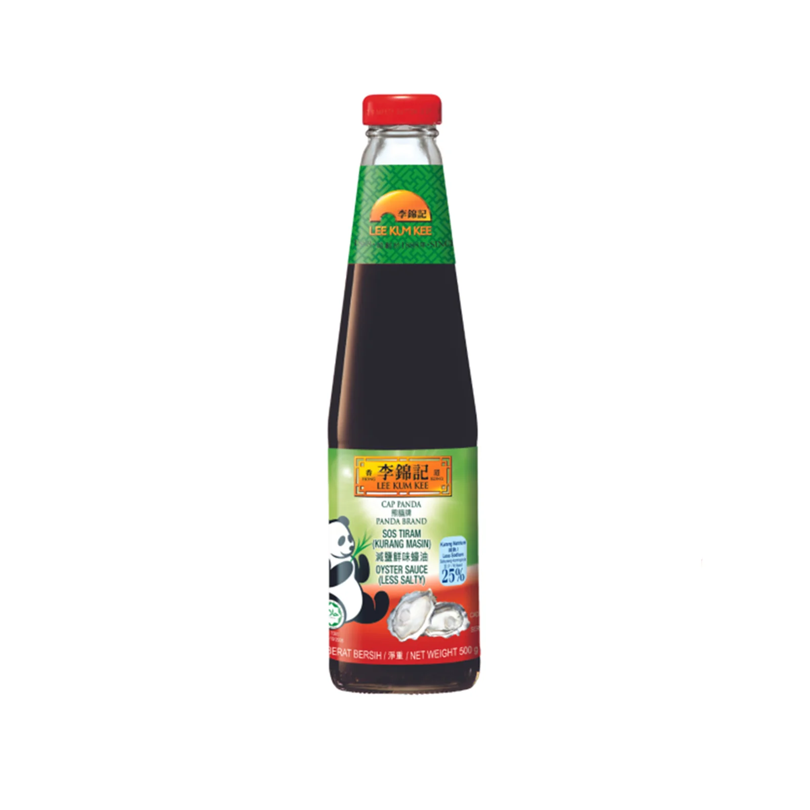 Lee Kum Kee Panda Oyster Less Salty Sauce 500g - Image 2