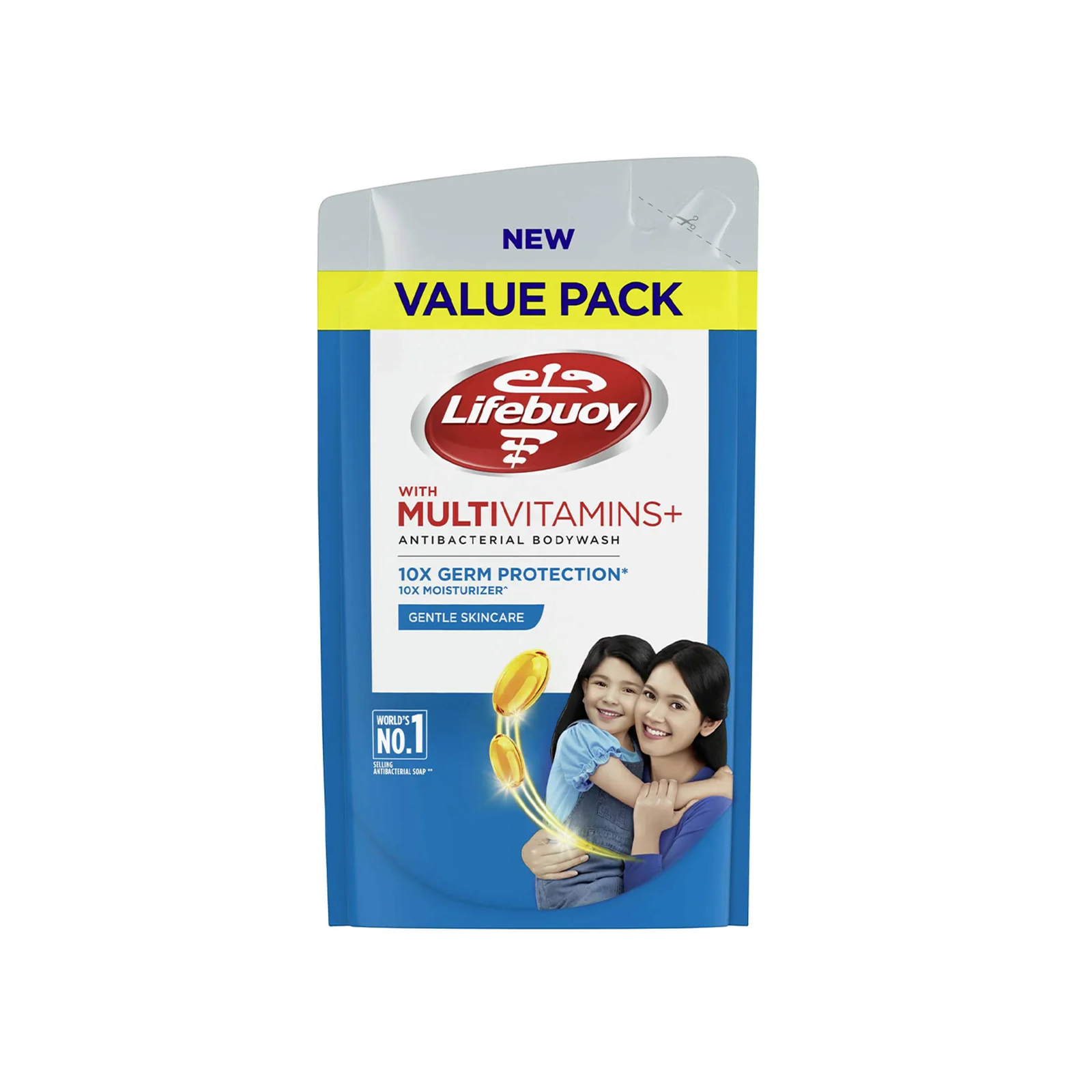 Lifebuoy Gentle Skincare Body Wash Refill 800ml - Image 2