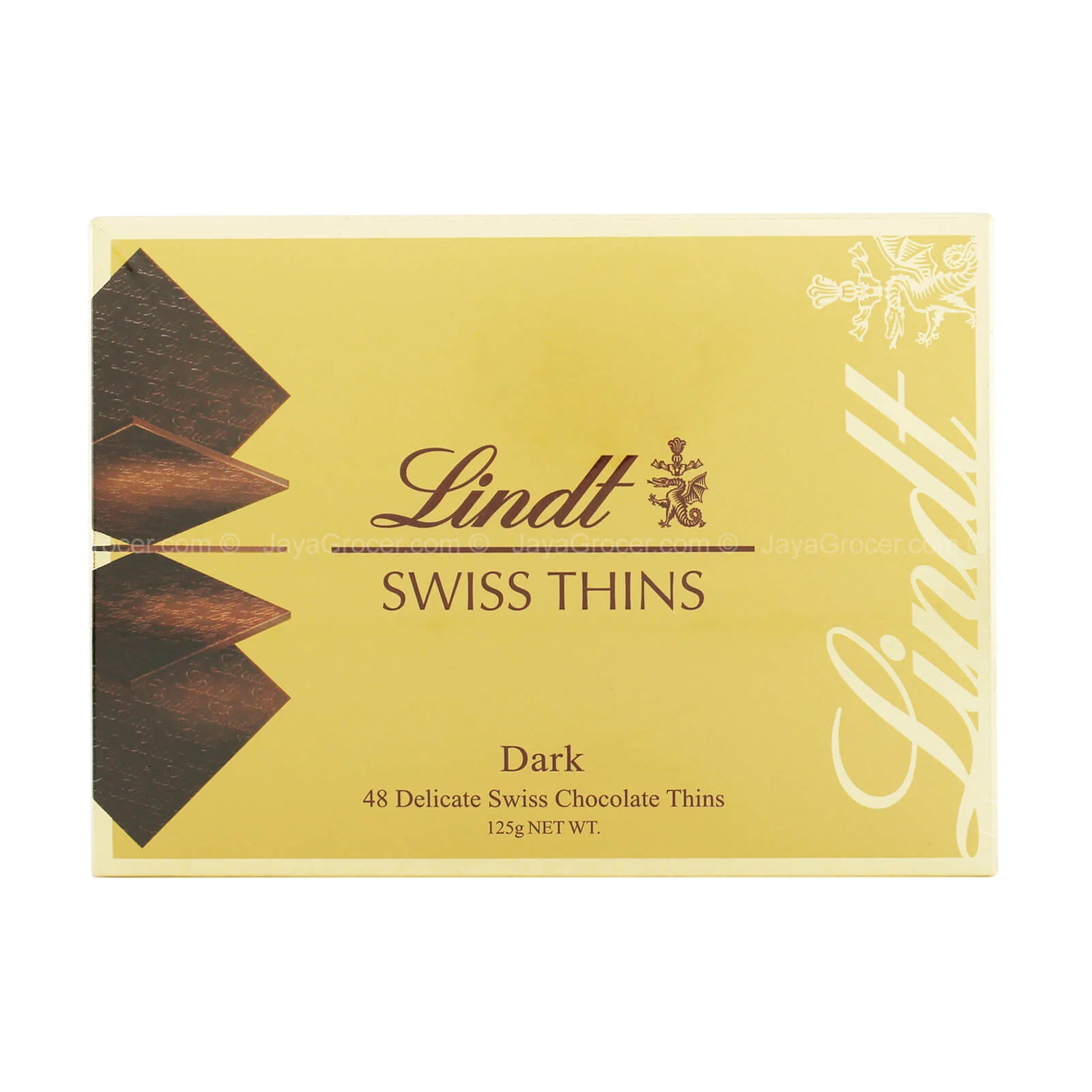 Lindt Swiss Thin Dark Chocolate 125g