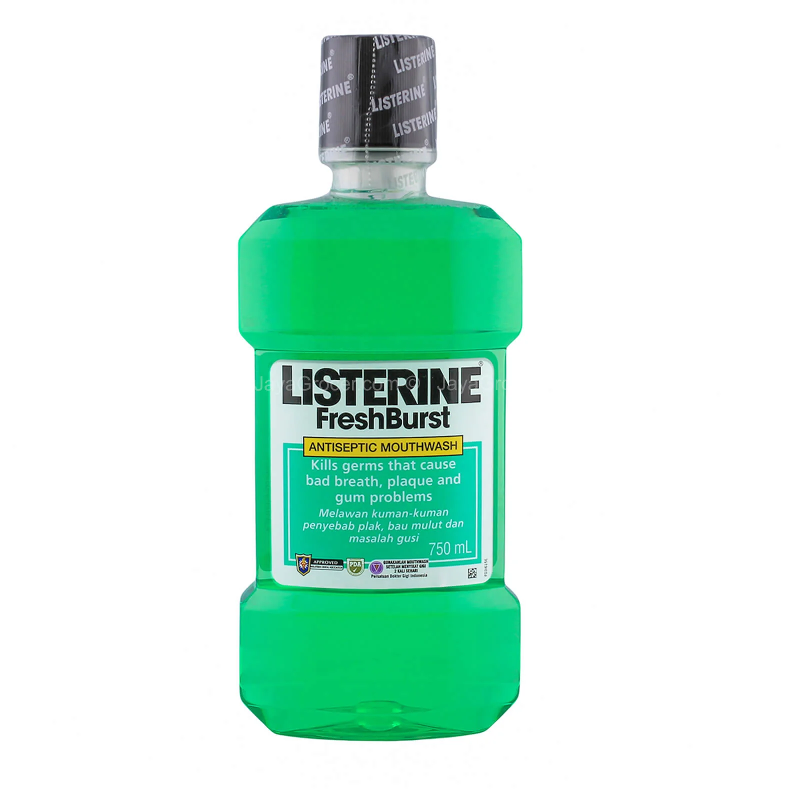 Listerine Fresh Burst Antibacterial Mouthwash 750ml - Image 2