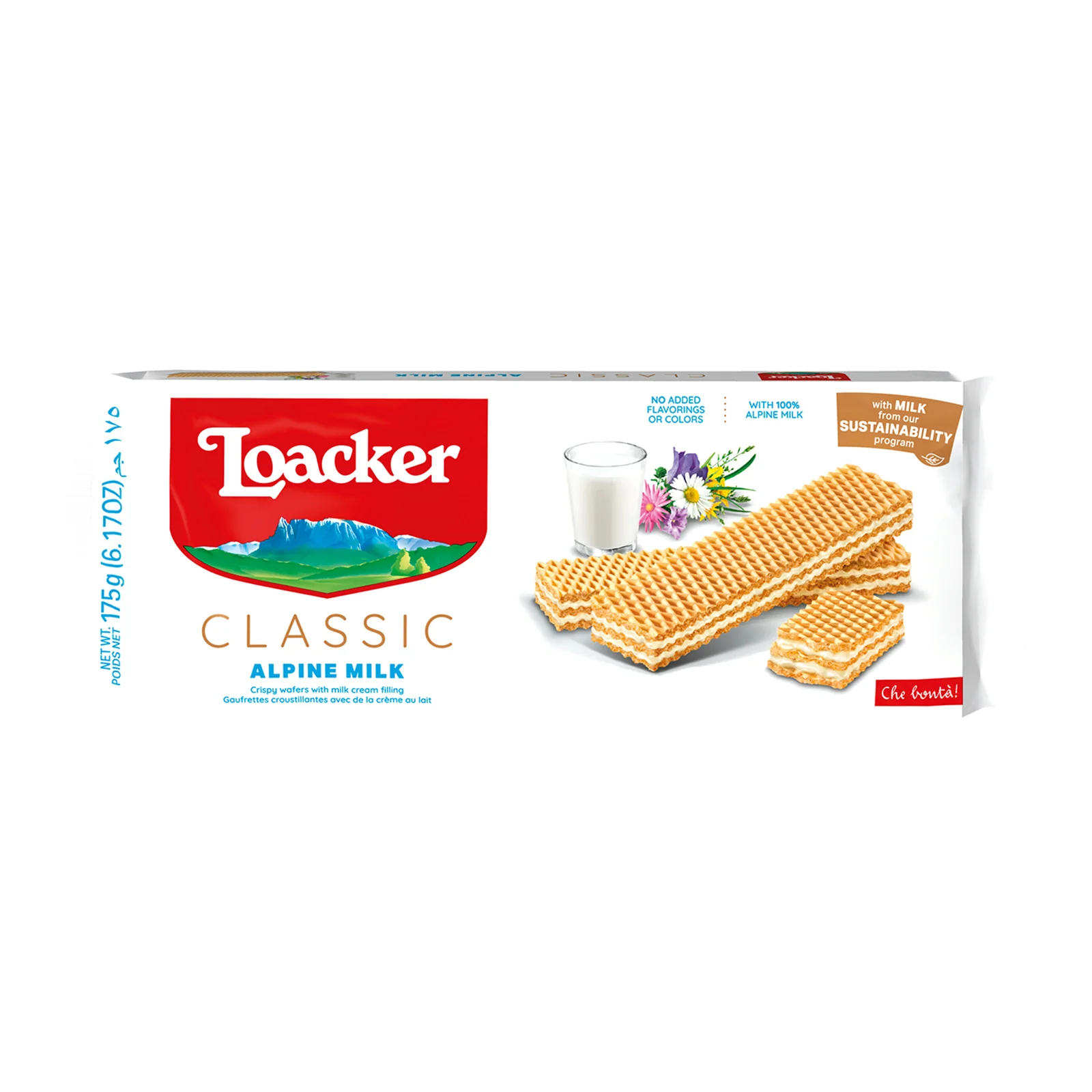 Loacker Milk Cream Wafer 175g - Image 2