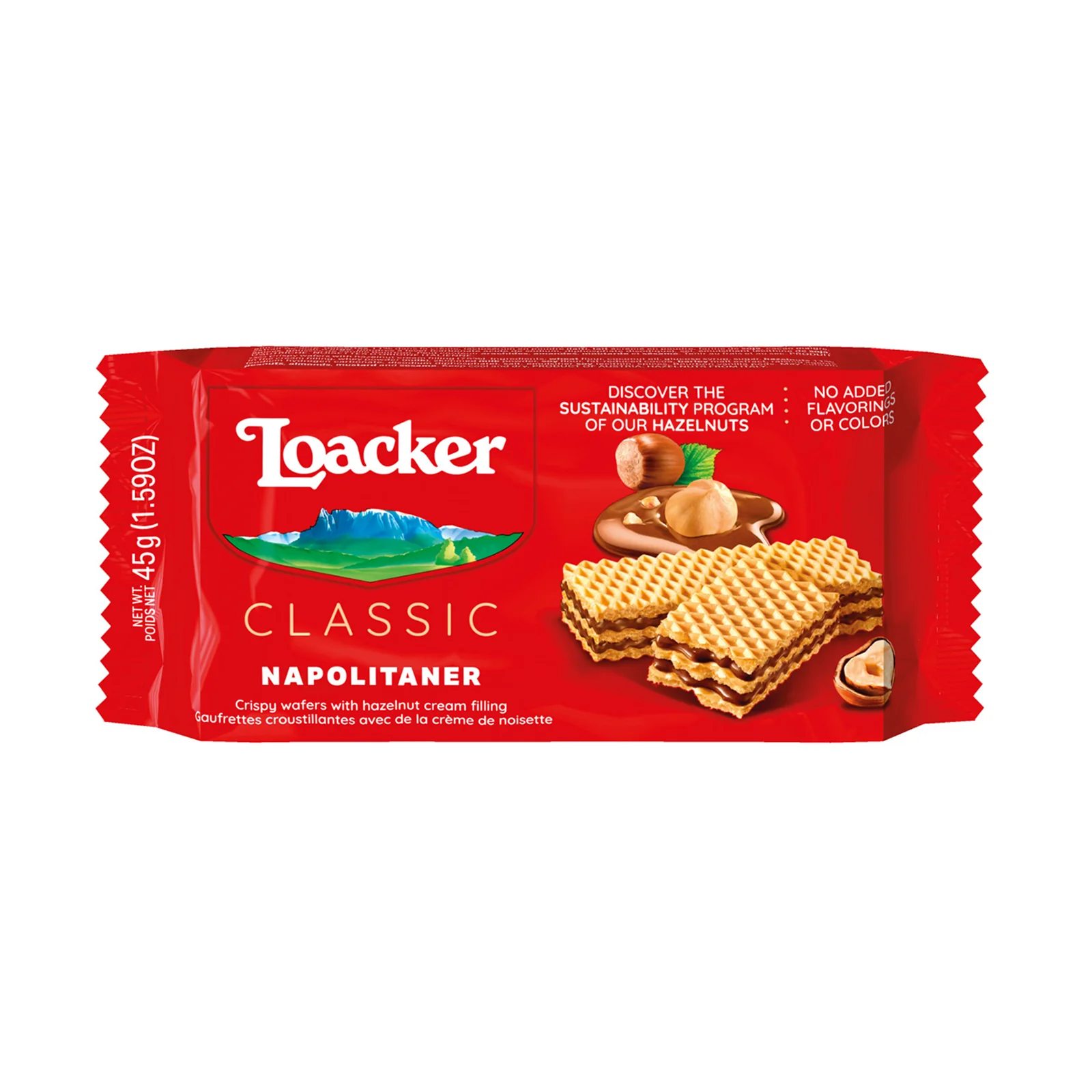 Loacker Napolitaner Wafer 45g - Image 2