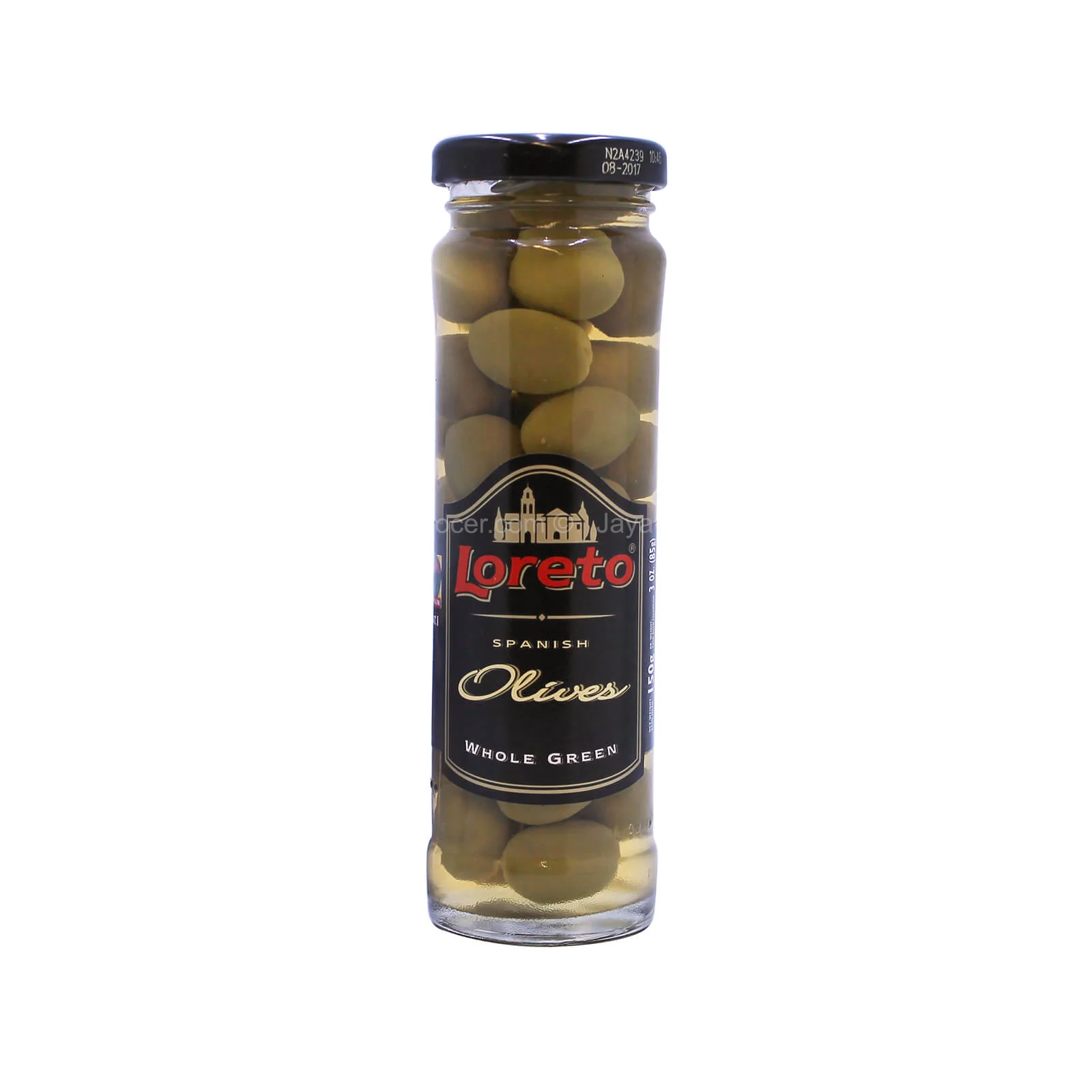 Loreto Whole Green Spanish Olives 150g - Image 2