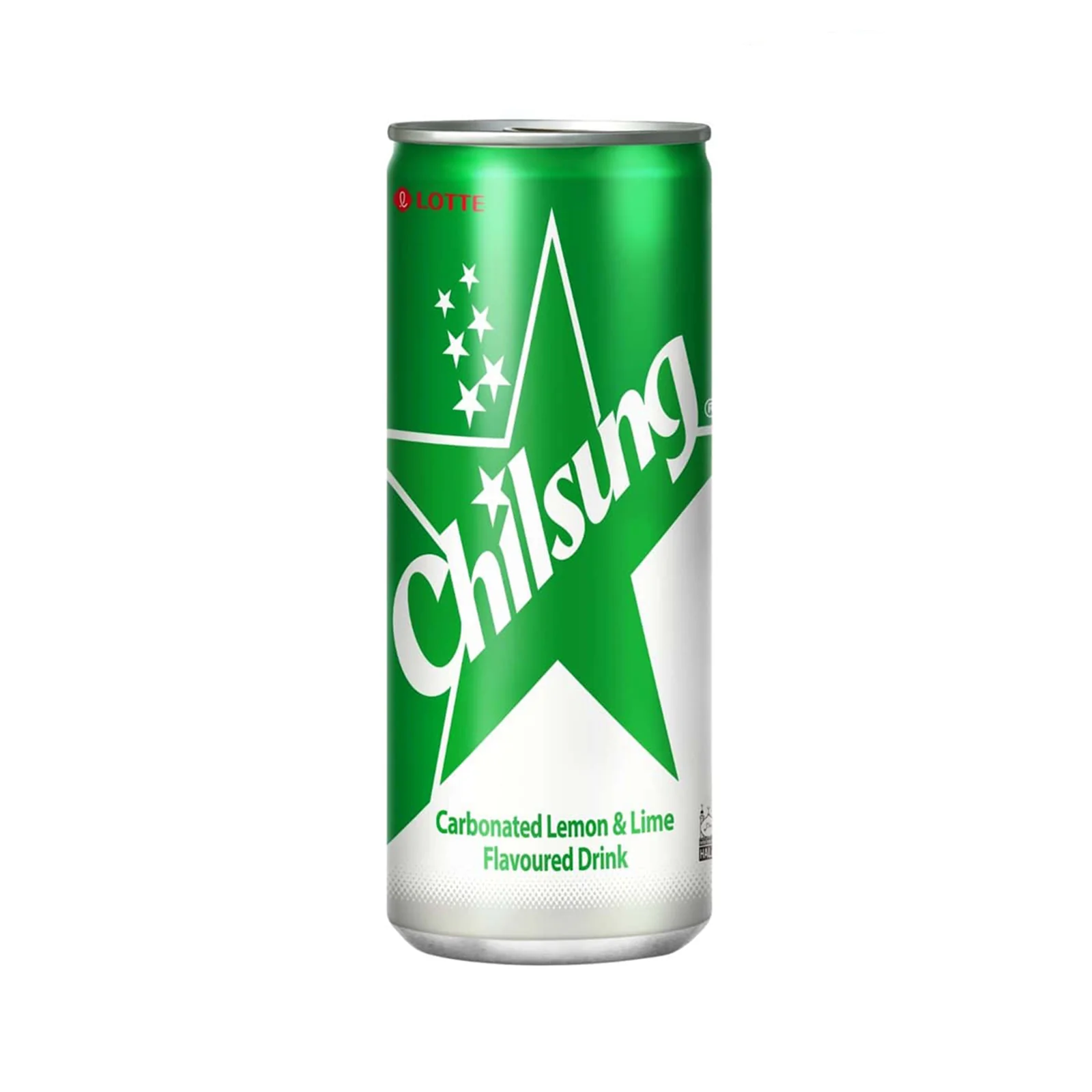 Lotte Chilsung Cider Soda Lemon Lime Drink 250ml - Image 2