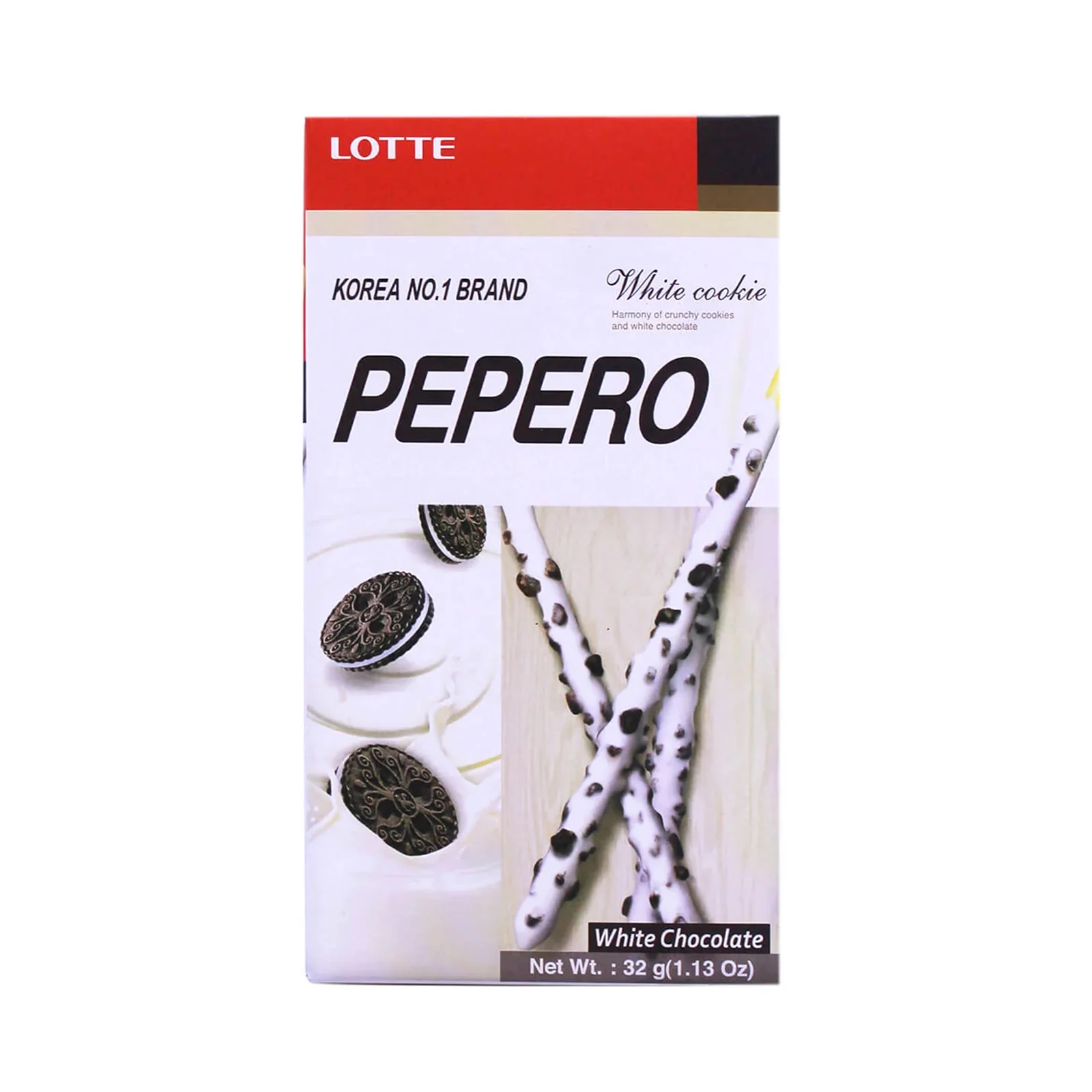 Lotte Pepero White Cookies 32g - Image 2
