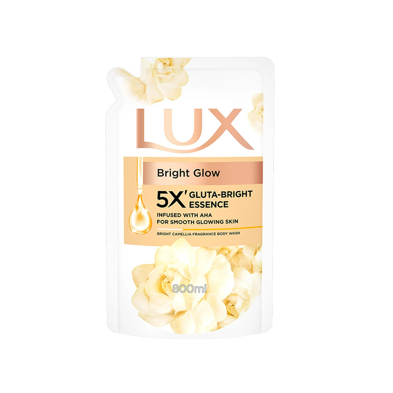 Lux Bright Impressions Body Wash Refill 800ml