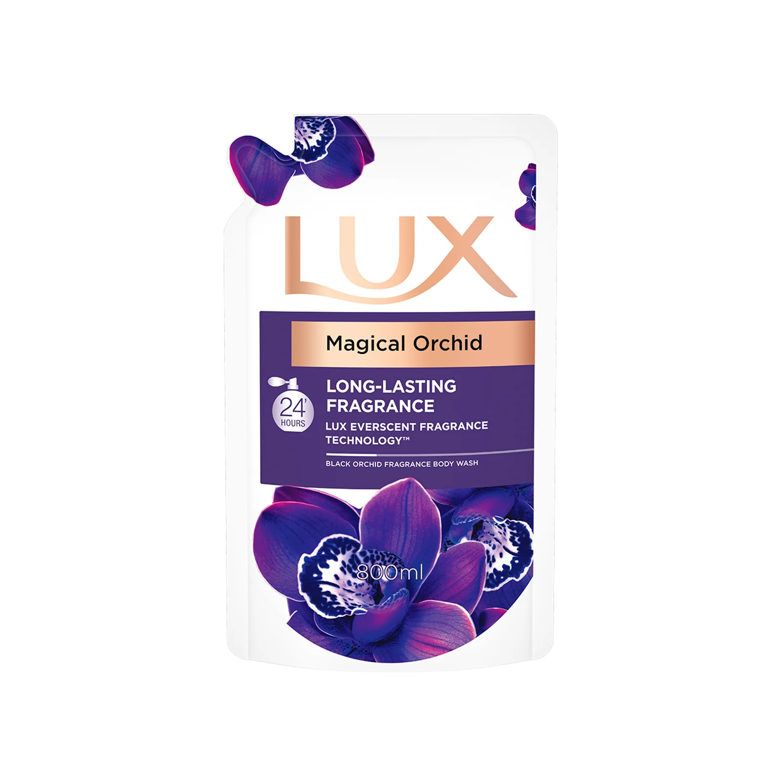 Lux Magical Orchid Body Wash Refill 800ml - Image 2
