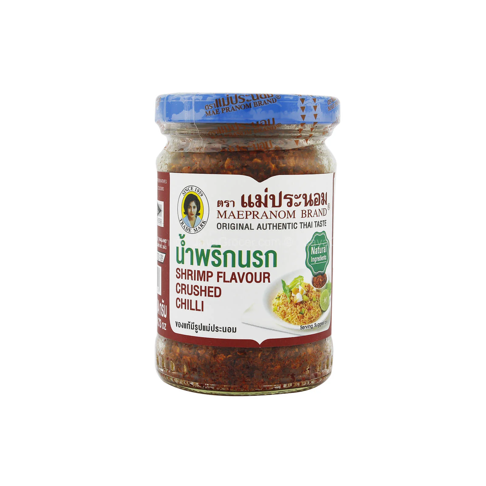 Mae Pranom Shrimp Flavour Crushed Chili 134g - Image 2