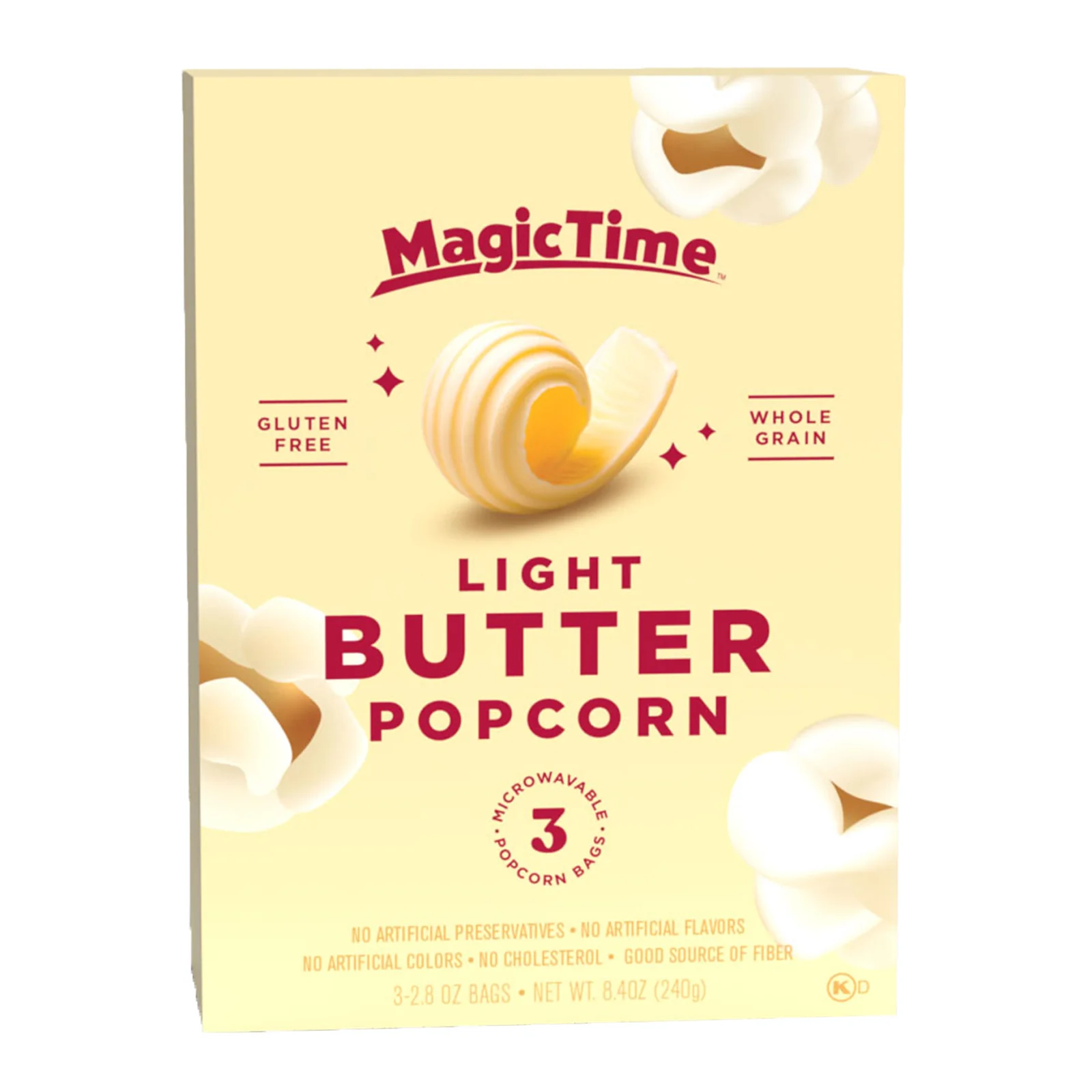 Magic Time Light Butter Popcorn 240g - Image 2
