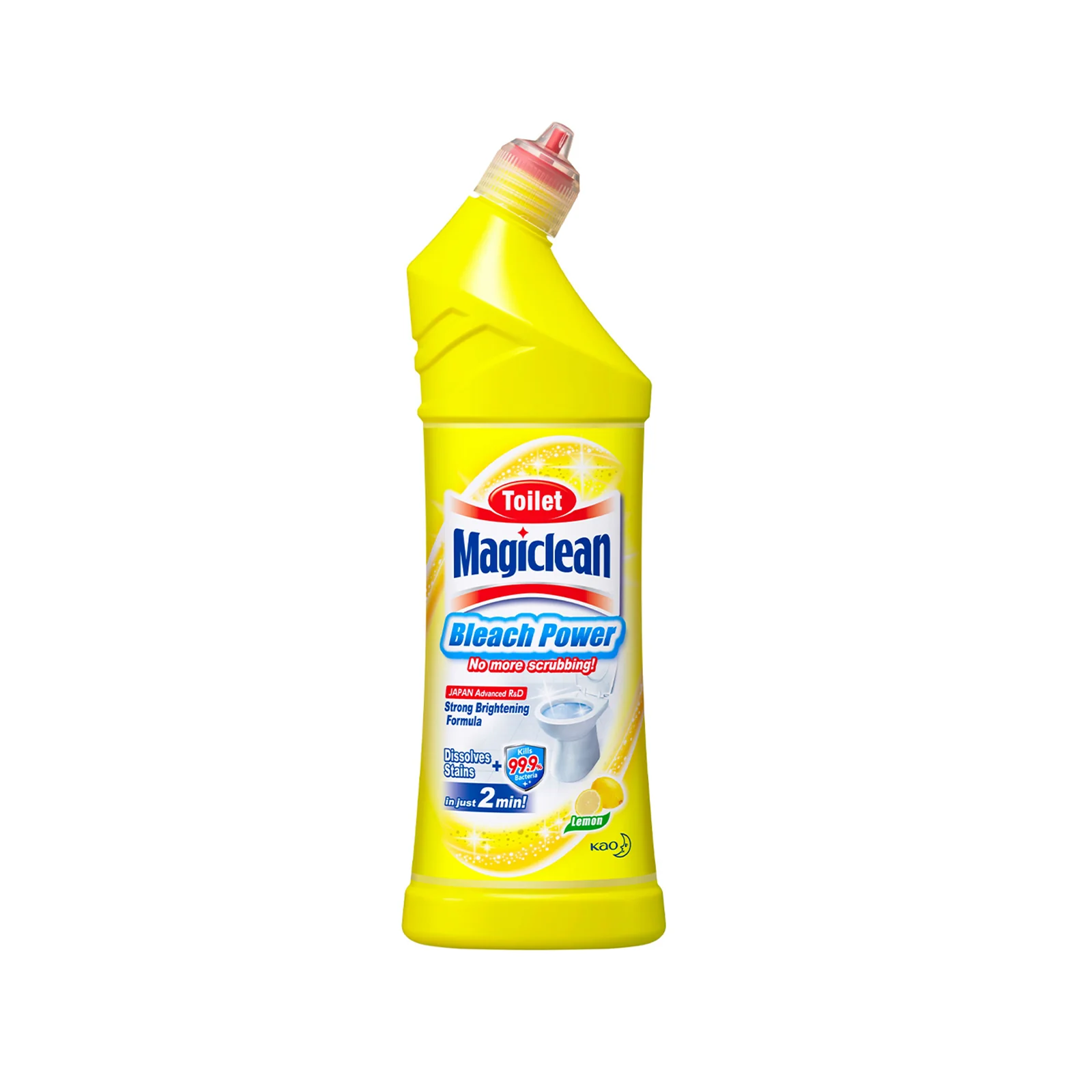 Magiclean Toilet Bleach Power Lemon Cleaner 500ml - Image 2