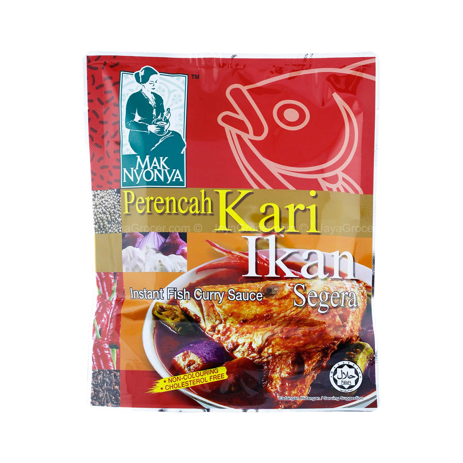 Mak Nyonya Instant Fish Curry Sauce 200g - Image 2