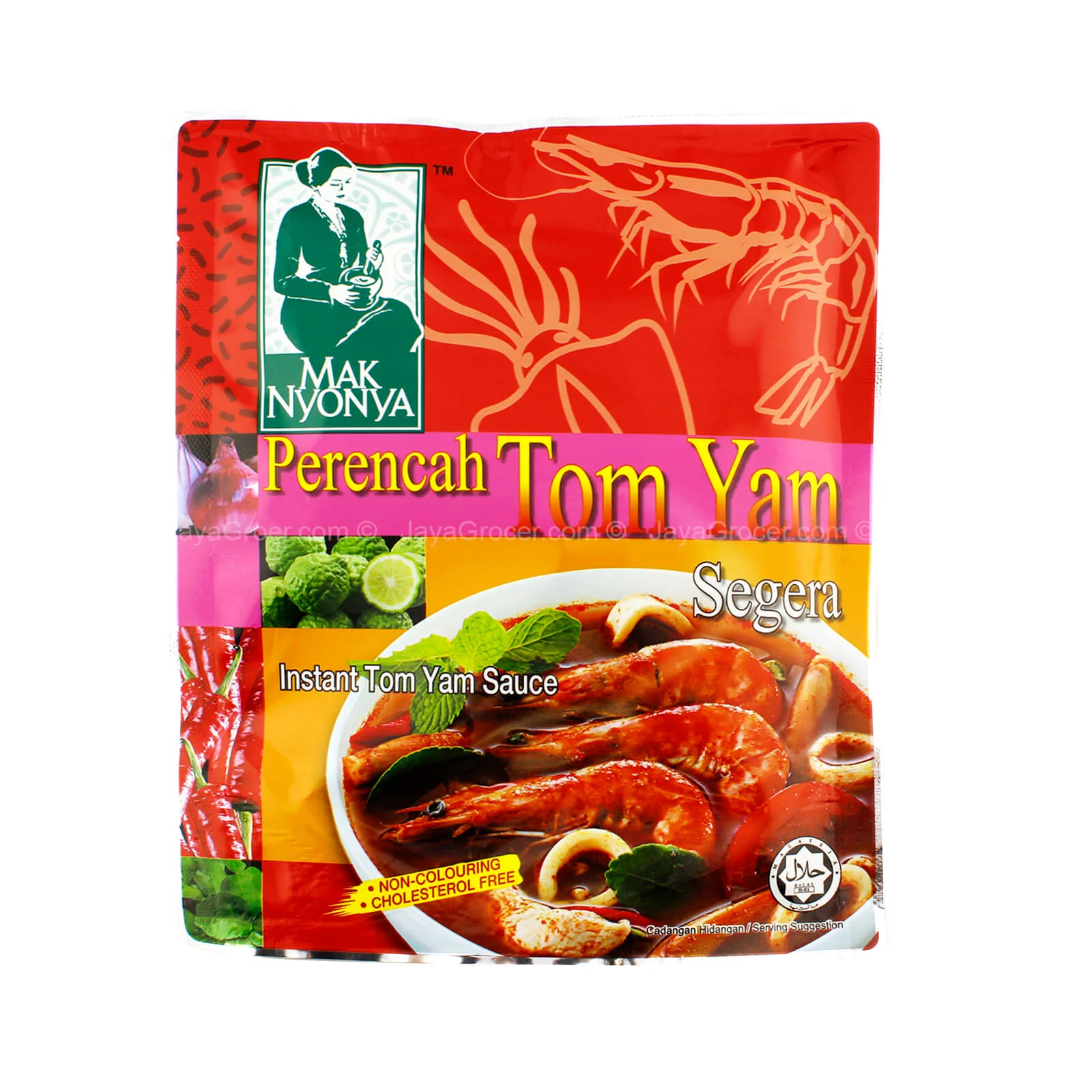 Mak Nyonya Instant Tom Yam Sauce 200g - Image 2