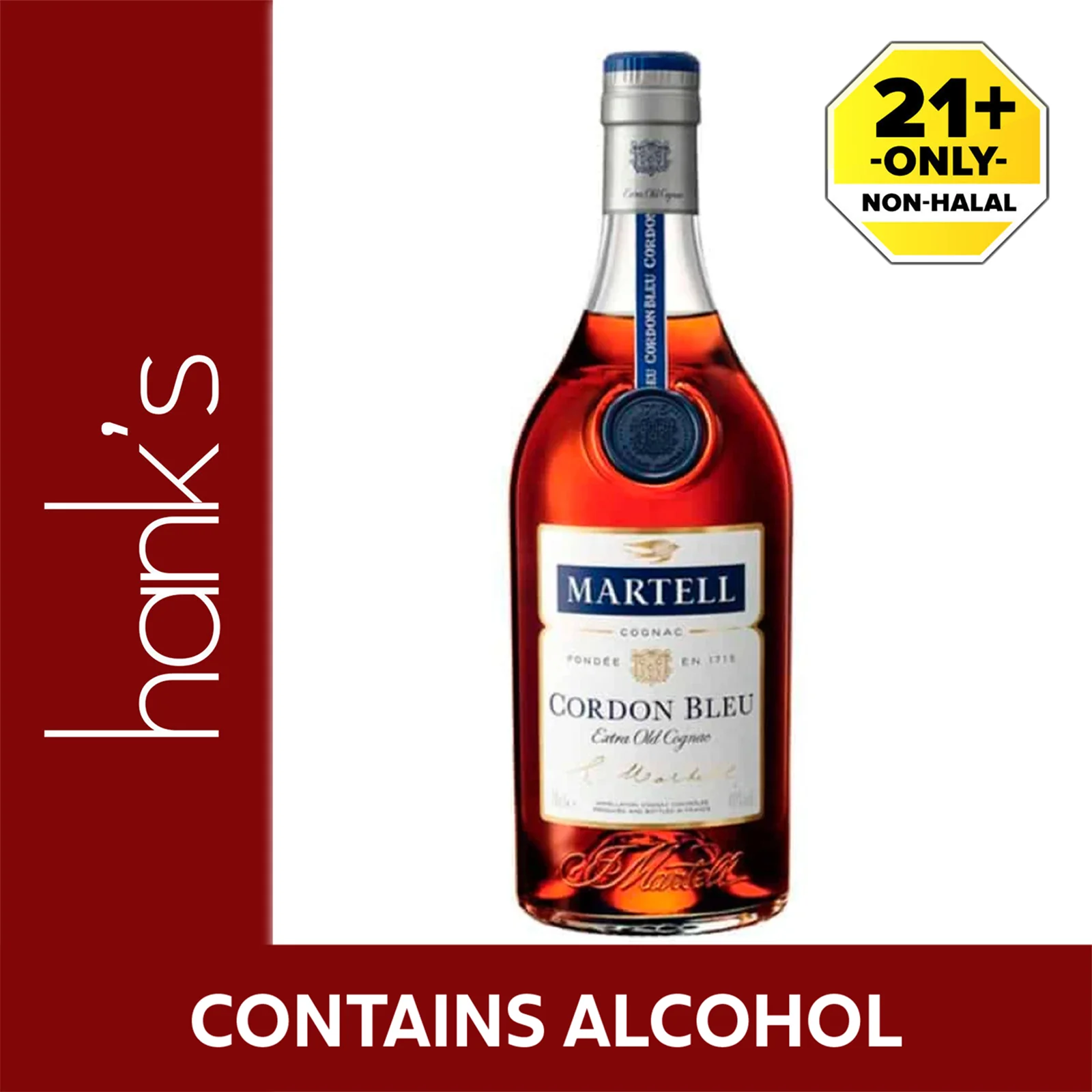 Martell Cordon Bleu Extra Old Cognac 700ml - Image 2