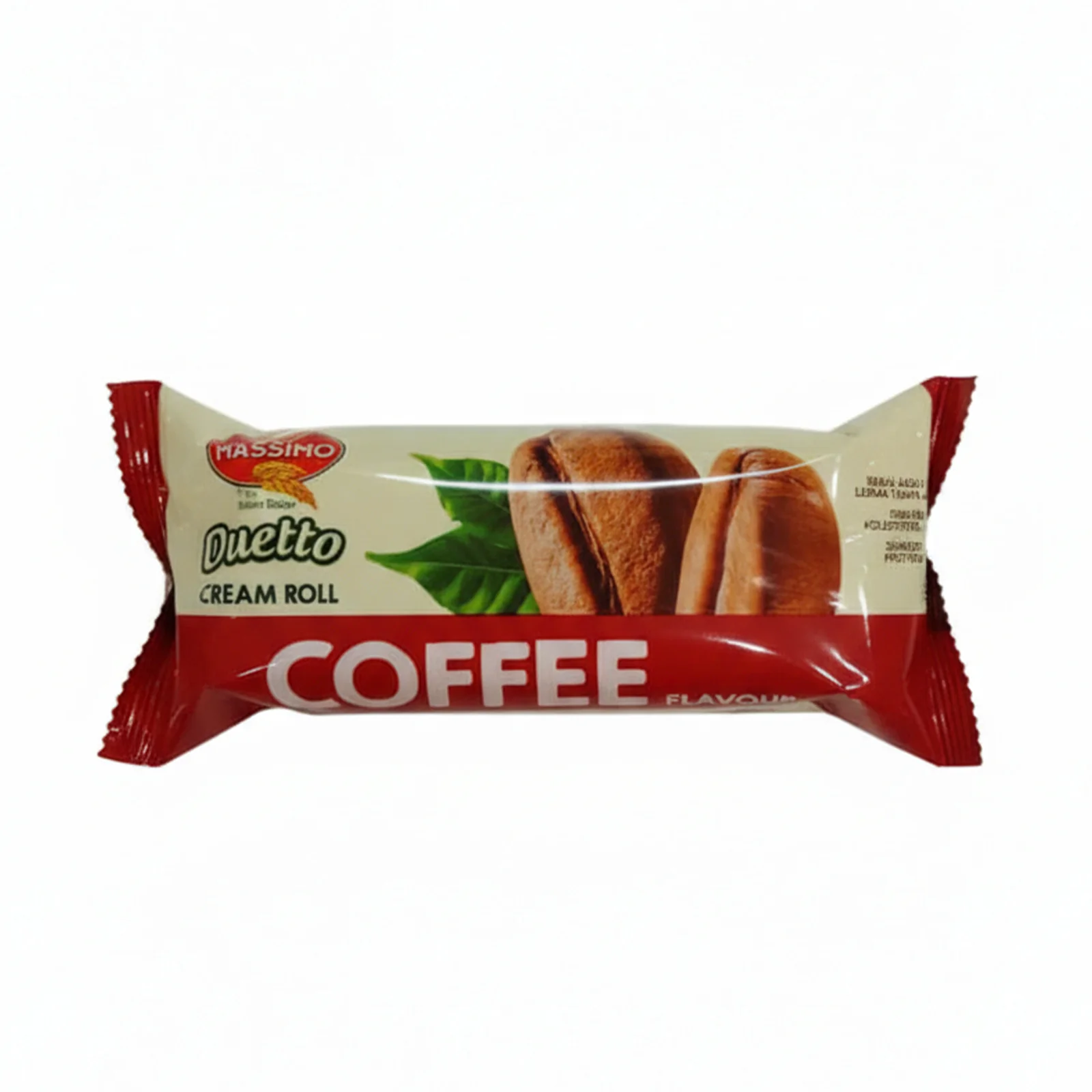 Massimo Favorito 100% Whole Wheat Coffee Cream Roll 50g - Image 2