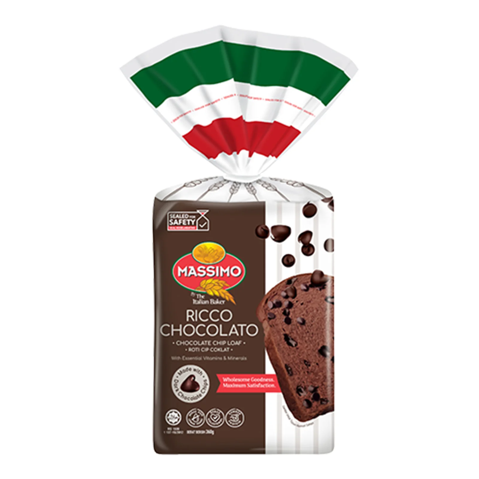 Massimo Ricco Chocolato Loaf 360g - Image 2