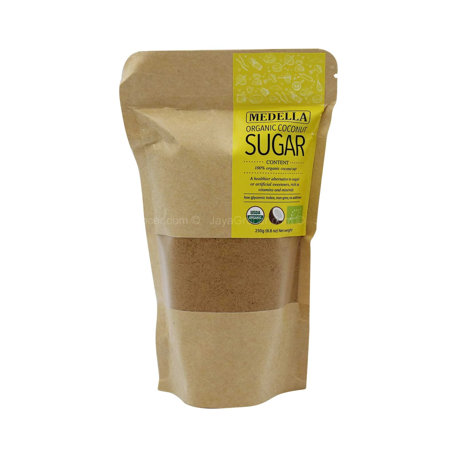 Medella Organic Coconut Sugar 250g - Image 2