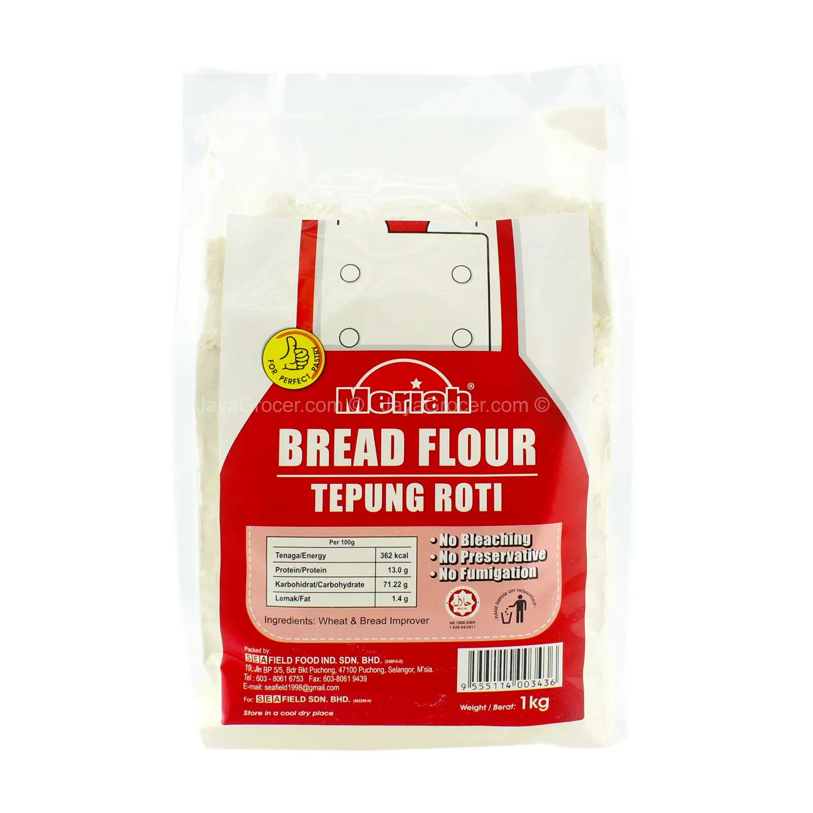 Meriah Bread Flour 1kg - Image 2