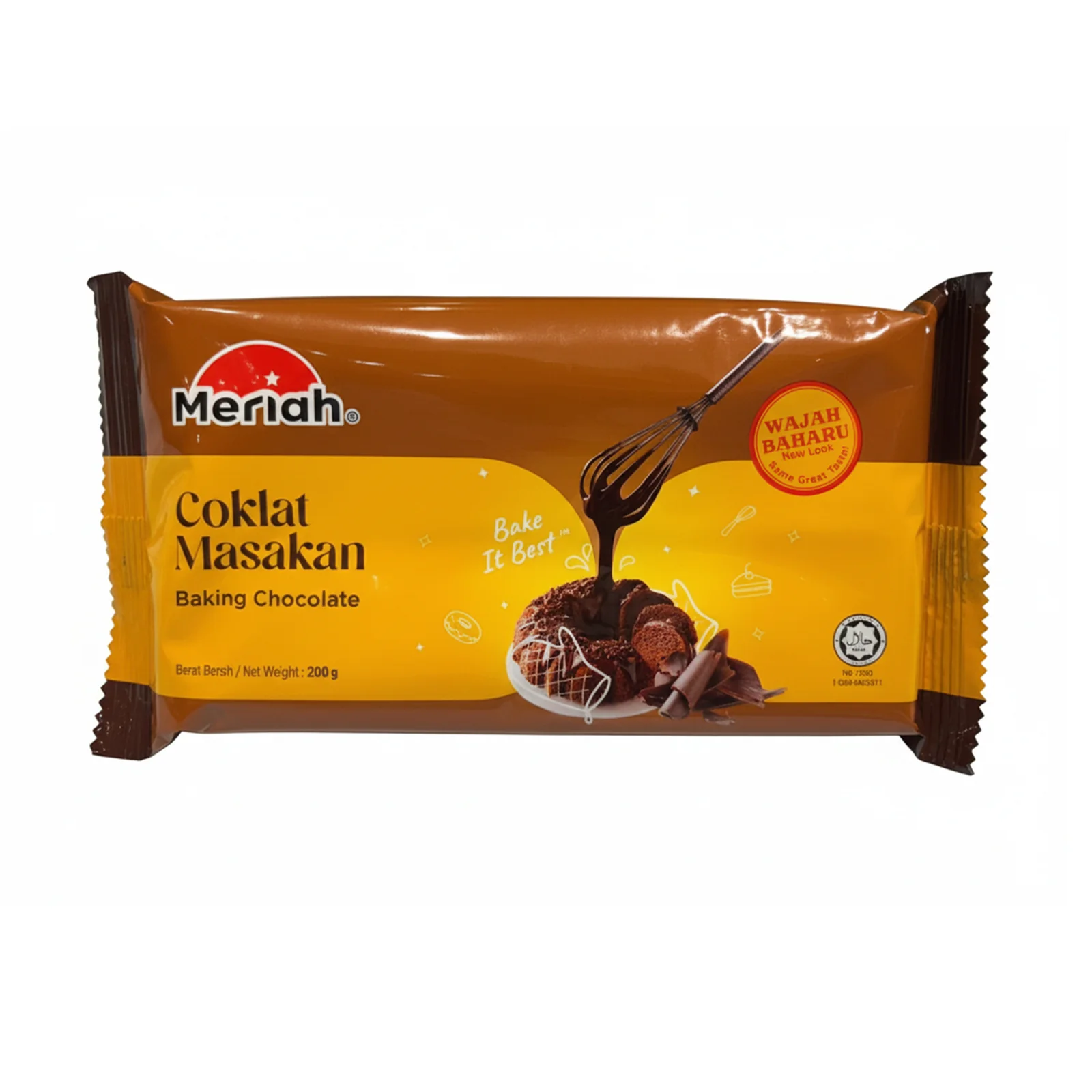 Meriah Original Baking Chocolate 200g - Image 2