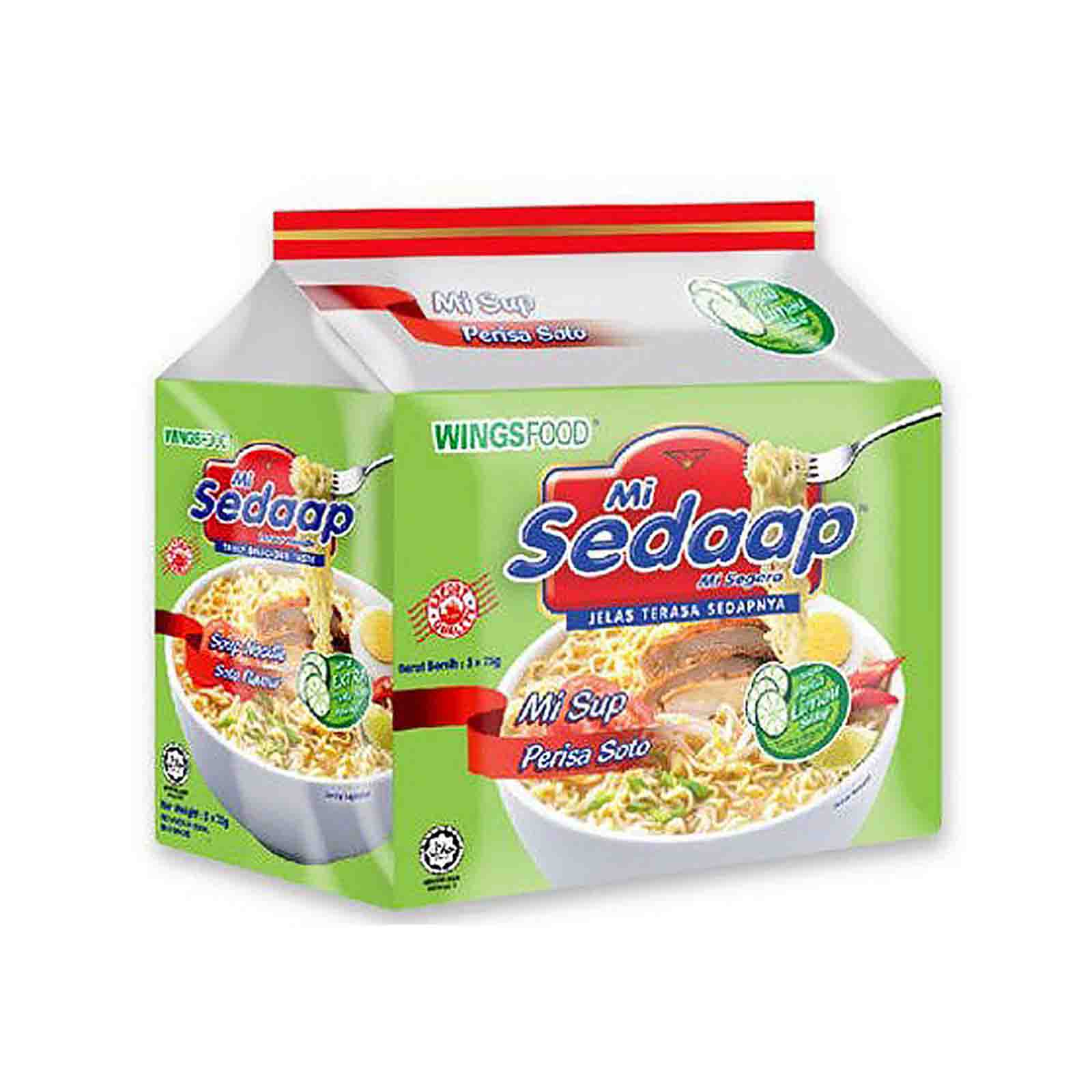 Mi Sedaap Soto Flavour Instant Noodle 75g x 5 - Image 2