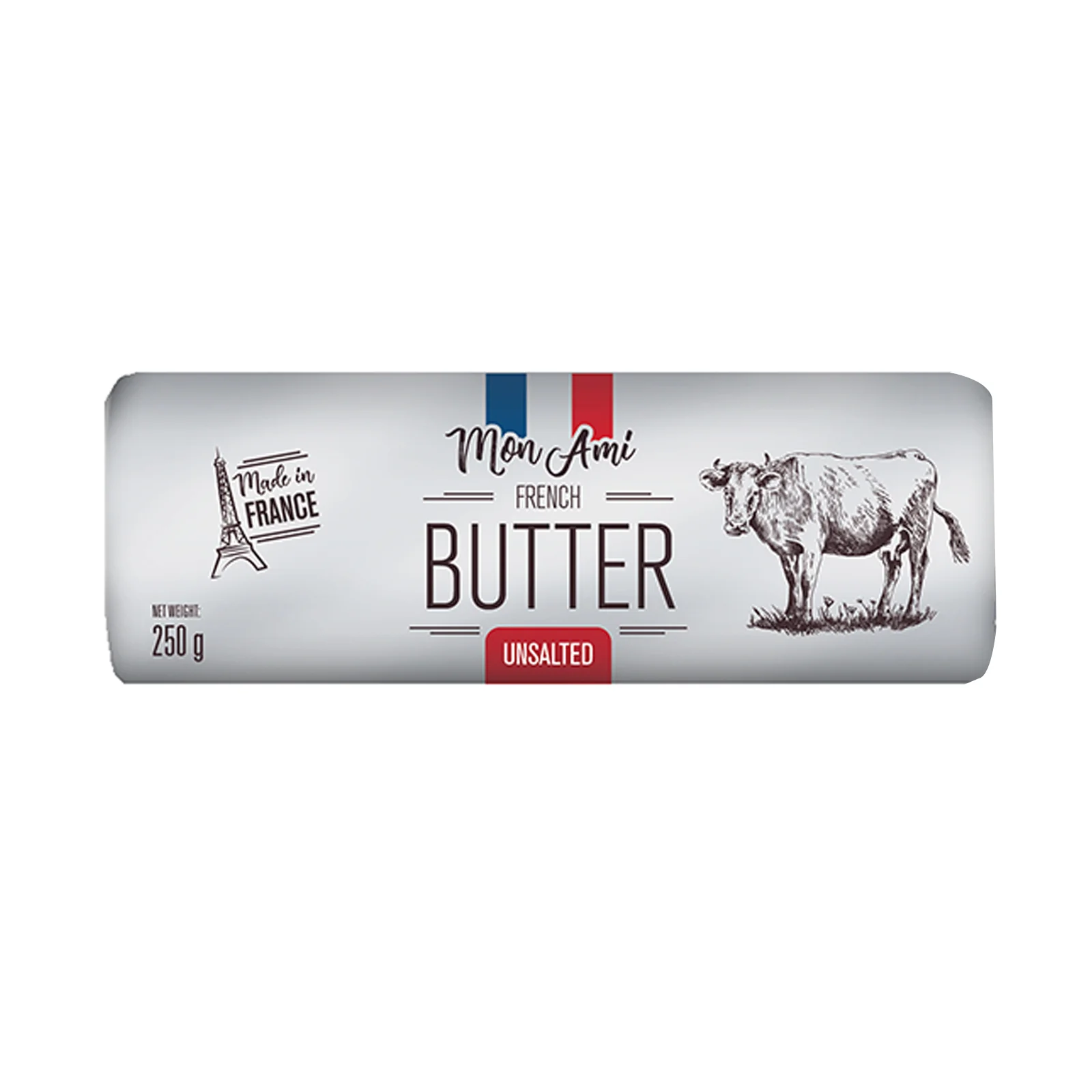 Emborg Mon Ami Butter Roll Unsalted 250g - Image 2