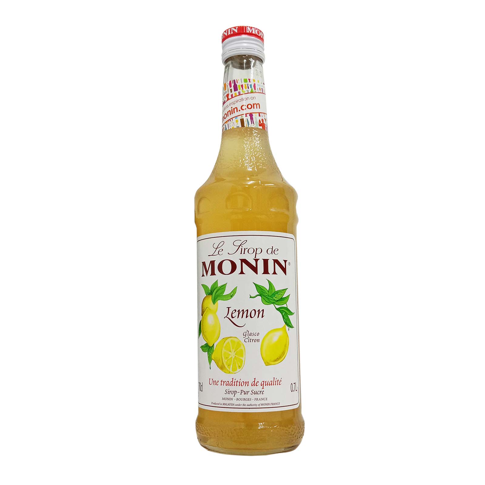 Monin Premium Glasco Lemon Syrup 700ml - Image 2