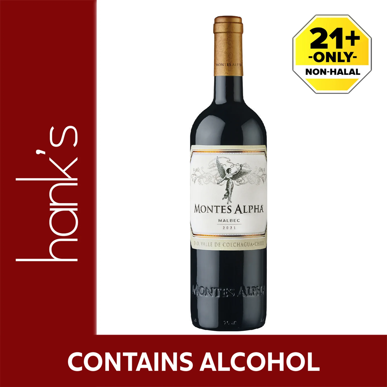 Montes Alpha Malbec 750ml - Image 2