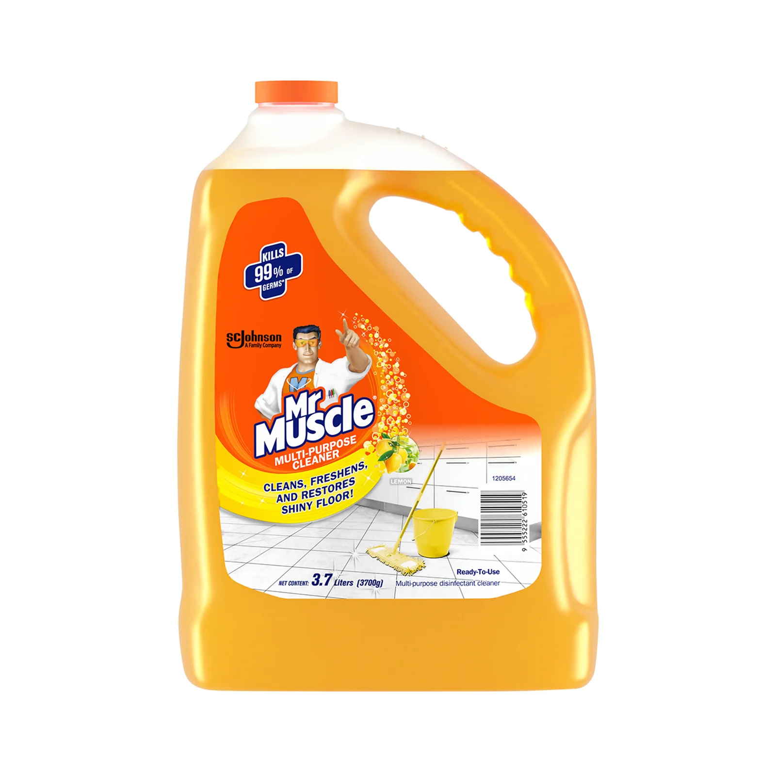 Mr Muscle Multipurpose Lemon Cleaner 3.7L - Image 2