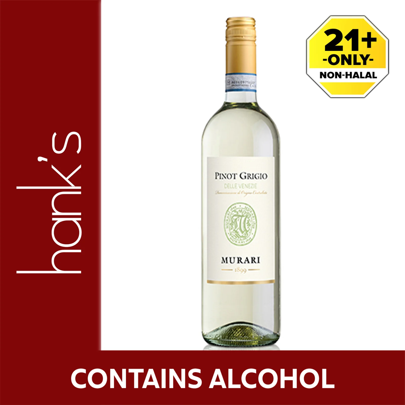 Murari Pinot Grigio Della Venezie 750ml - Image 3