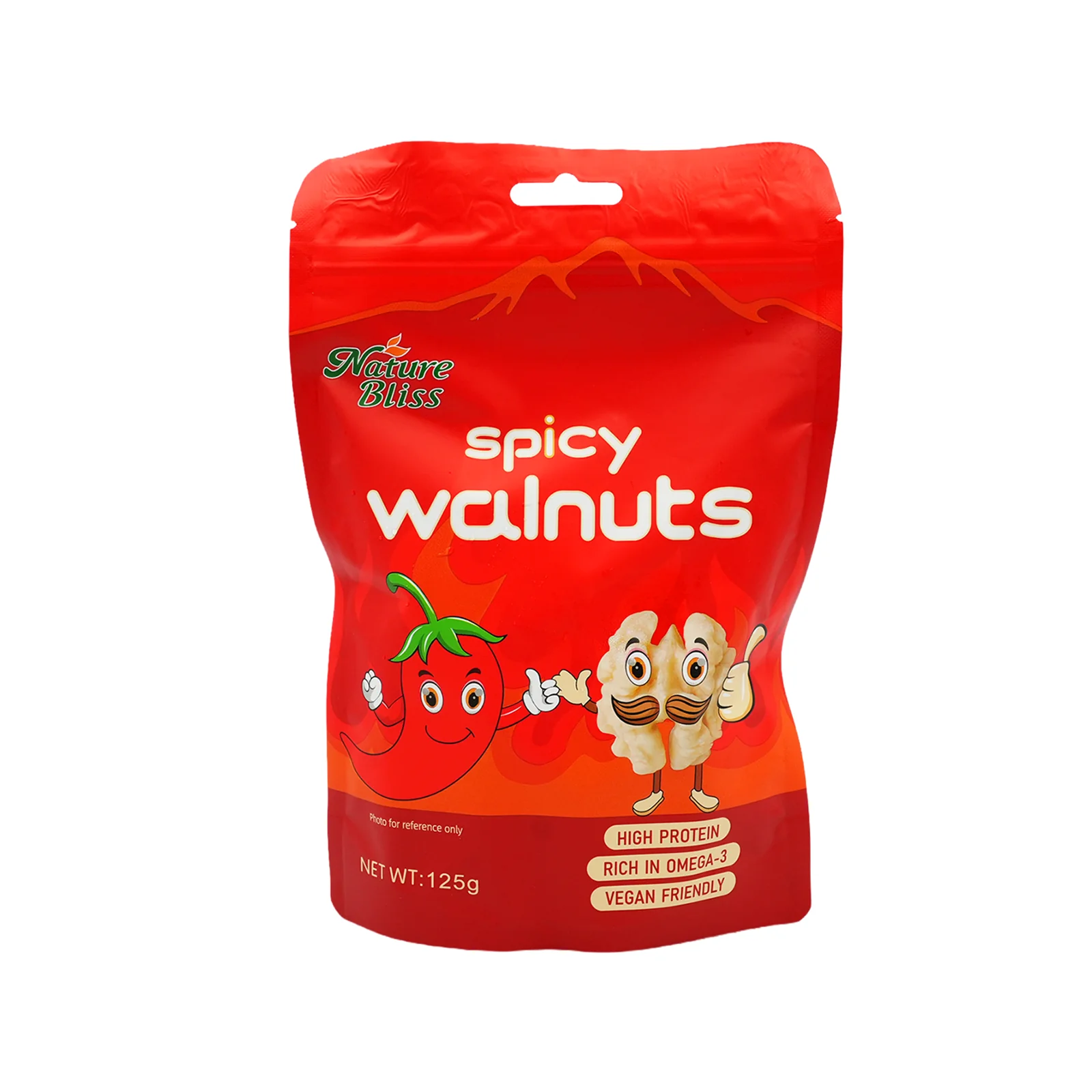 Nature Bliss Spicy Walnuts 125g - Image 2