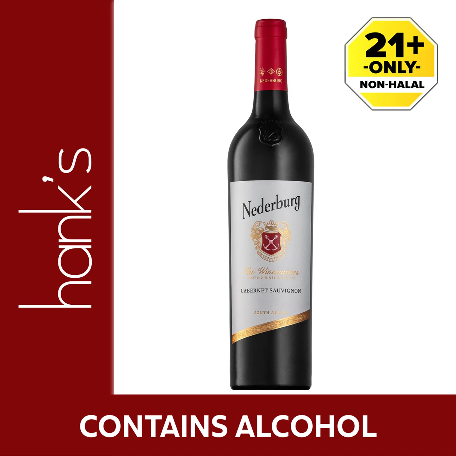 Nederburg Winemaster's Reserve Cabernet Sauvignon Wine 750ml - Image 2