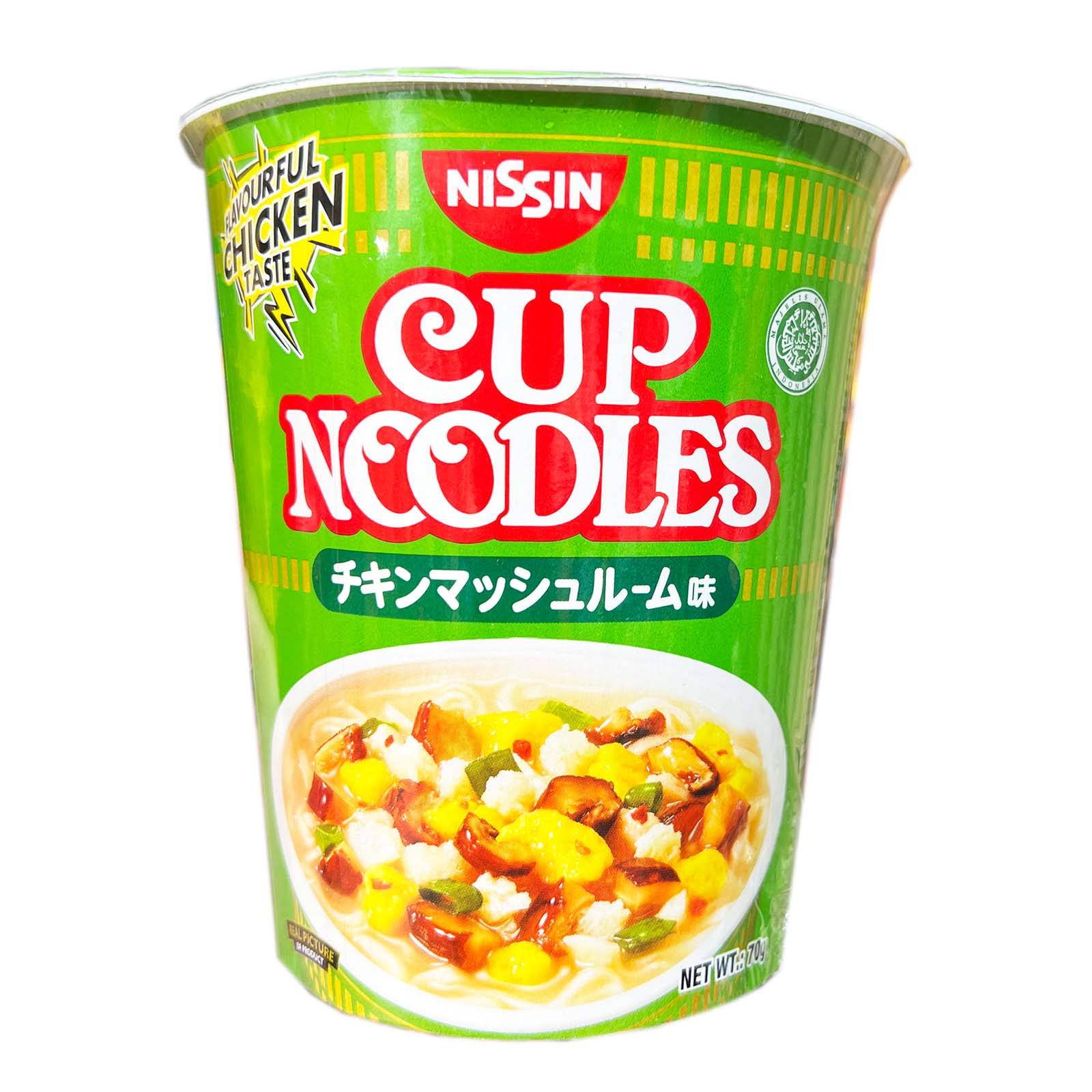 Nissin Cup Noodles Chicken Mushroom 70g - Image 2