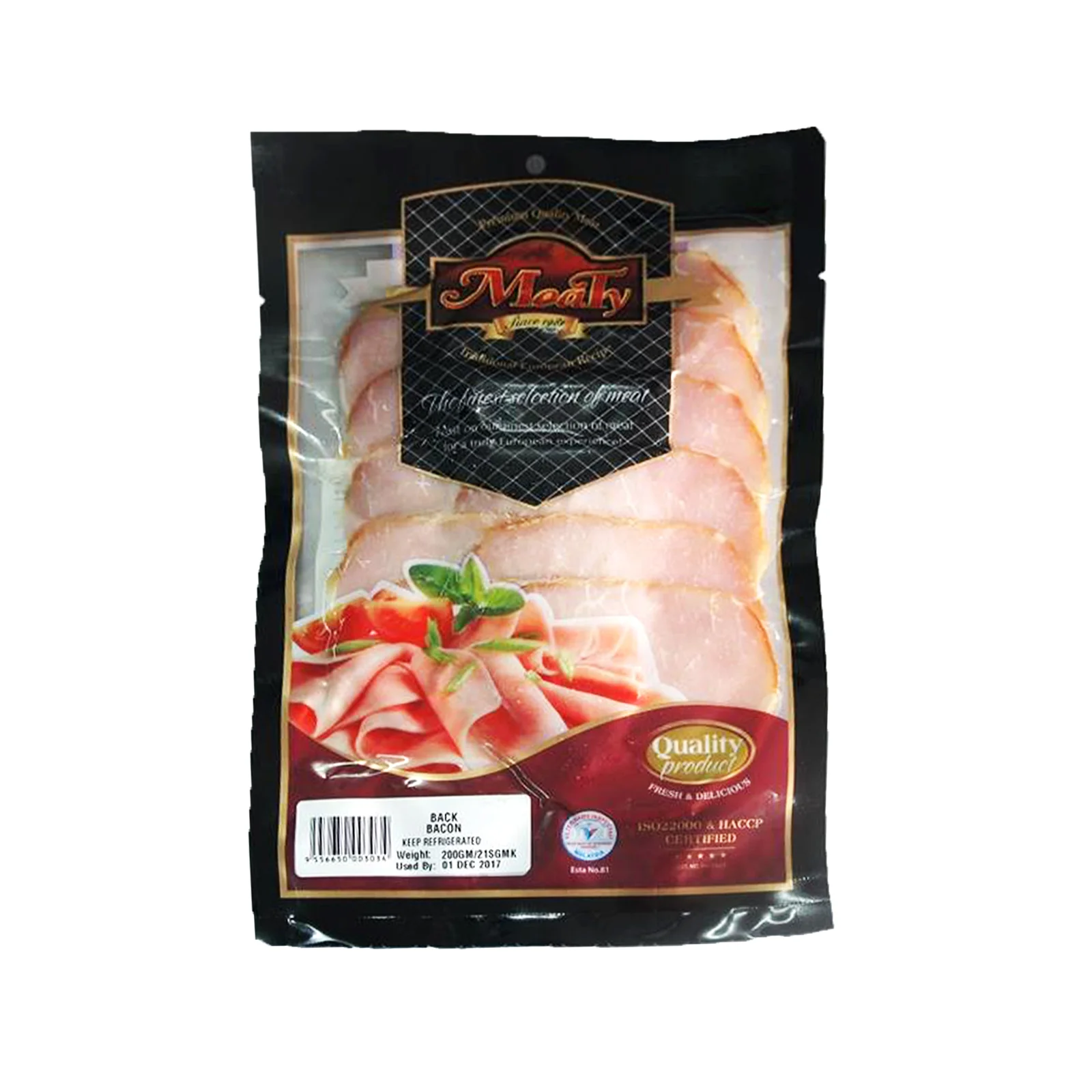 [NON-HALAL] Full Glory Back Bacon 200g - Image 2