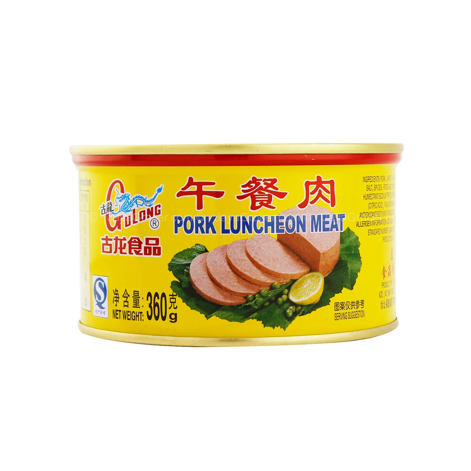 [NON-HALAL] Gulong Pork Luncheon Meat 360g - Image 2