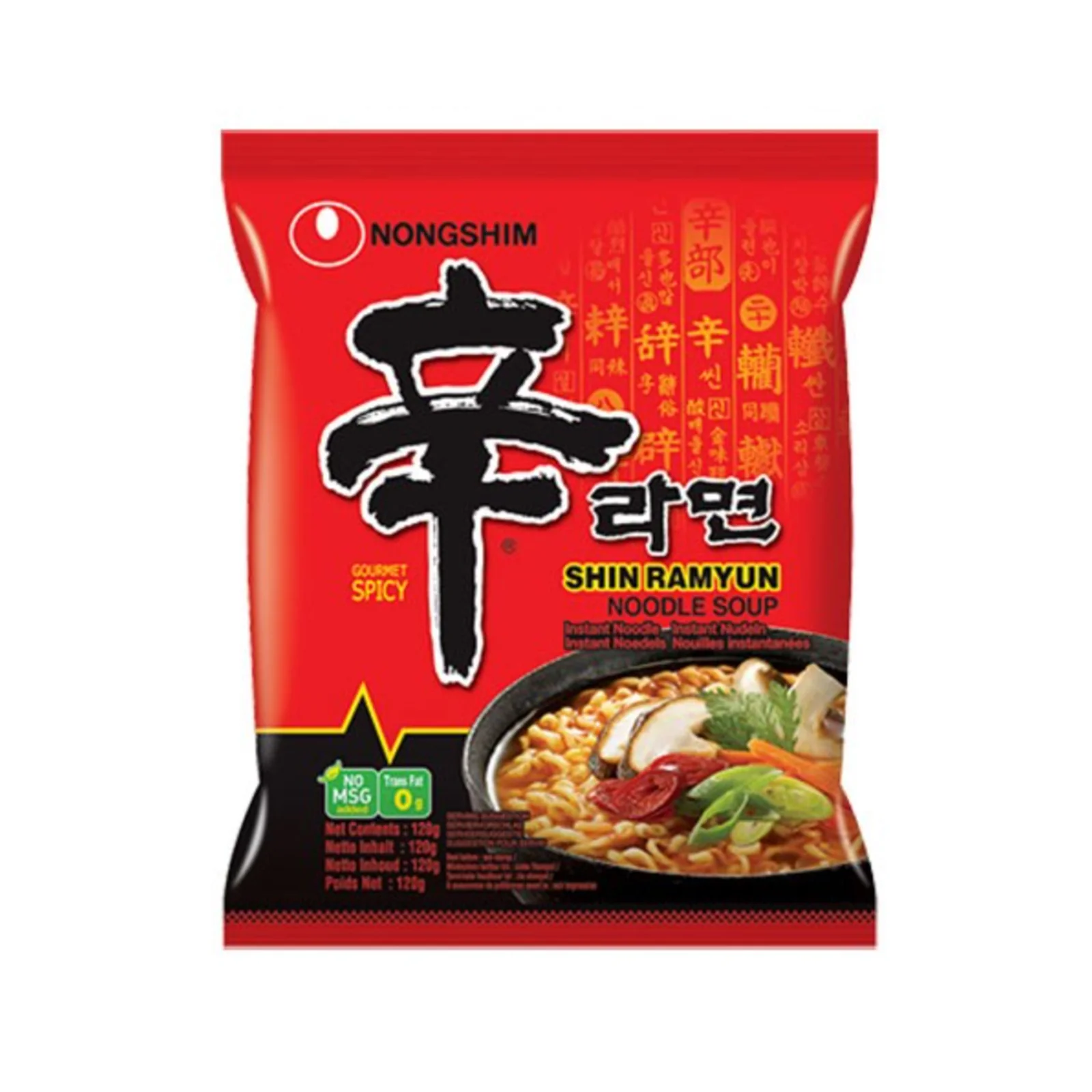 Nongshim Shin Ramyun Instant Noodle 120g - Image 2